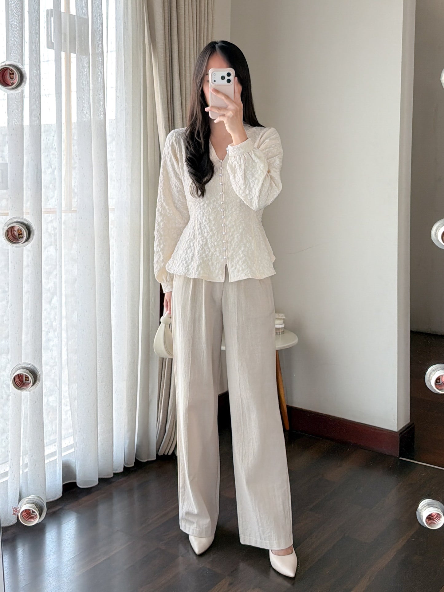 SAMANTA PEPLUM TOP