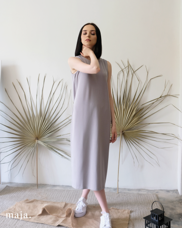 LAURA DRESS (light grey)
