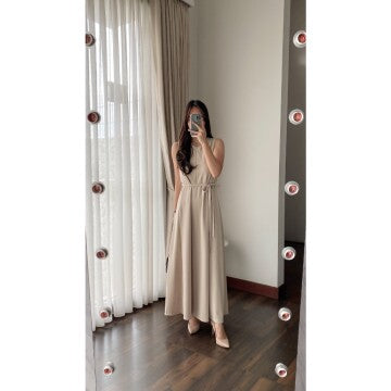 KIO DRESS BUSUI LENGTH 134 CM (OFF WHITE, BEIGE, CREAM, BROWN, KHAKY)