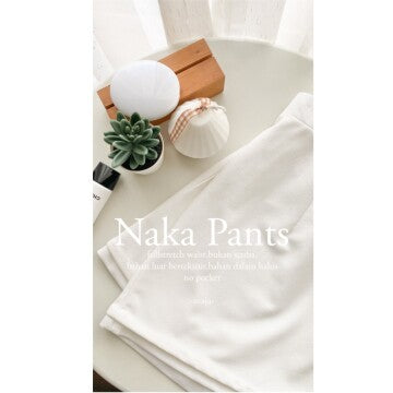 NAKA PANTS OFF WHITE