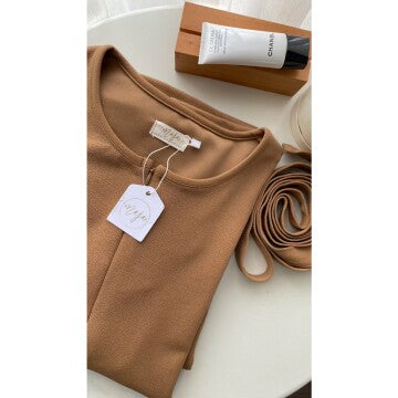 KIO DRESS BUSUI LENGTH 120 CM (OFF WHITE, BEIGE, CREAM, BROWN, KHAKY)