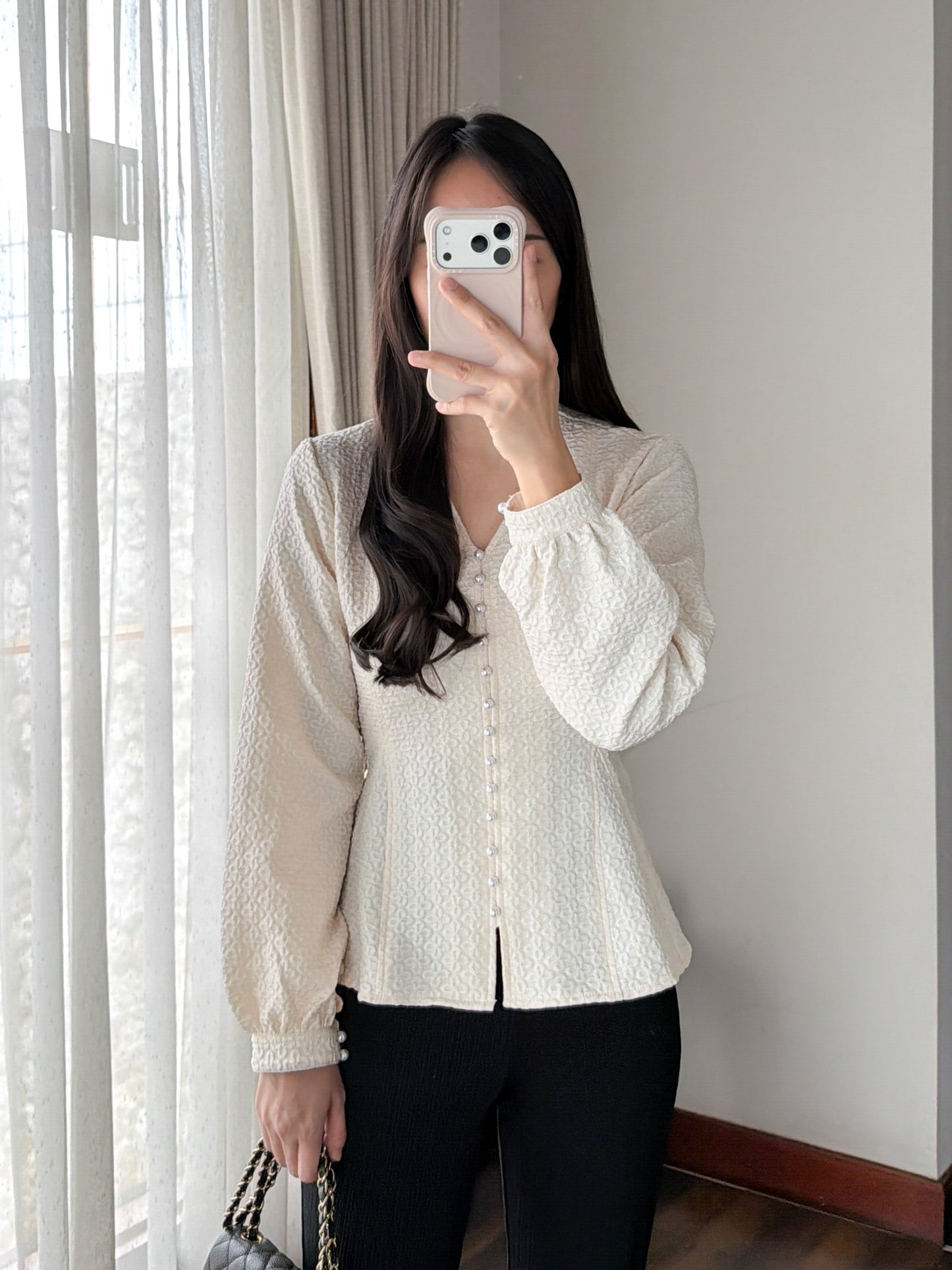 SAMANTA PEPLUM TOP