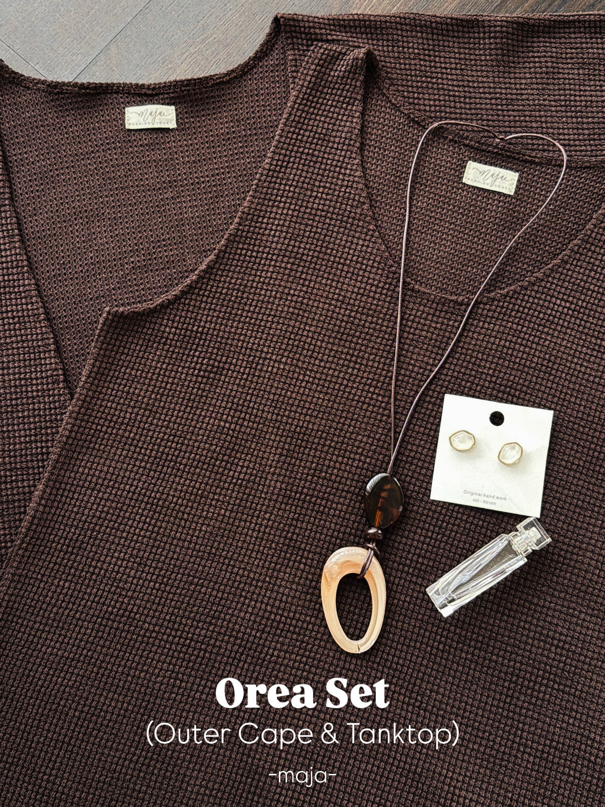 OREA SET (OUTER CAPE & TANKTOP)
