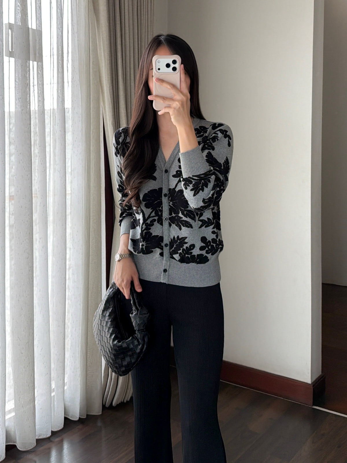 TROMSO TOP CARDIGAN KNIT