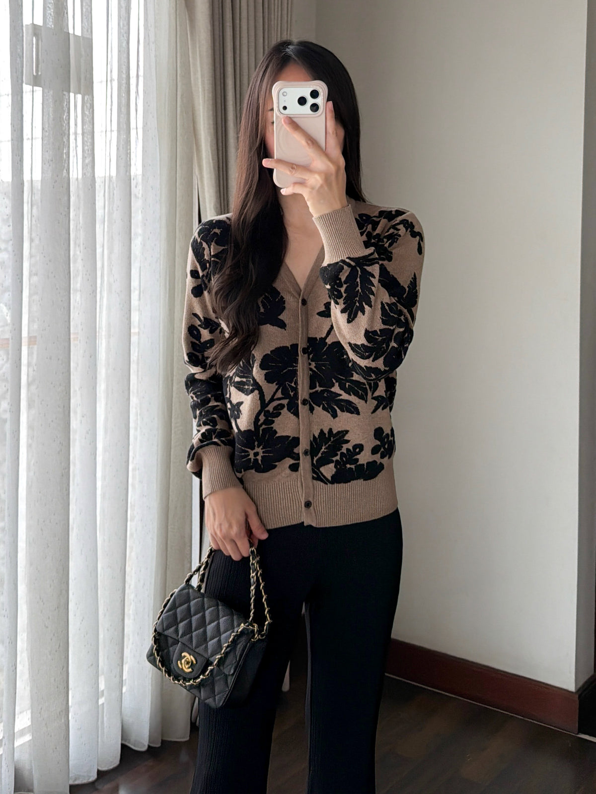 TROMSO TOP CARDIGAN KNIT
