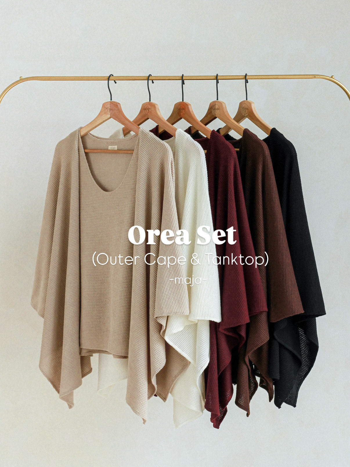 OREA SET (OUTER CAPE & TANKTOP)