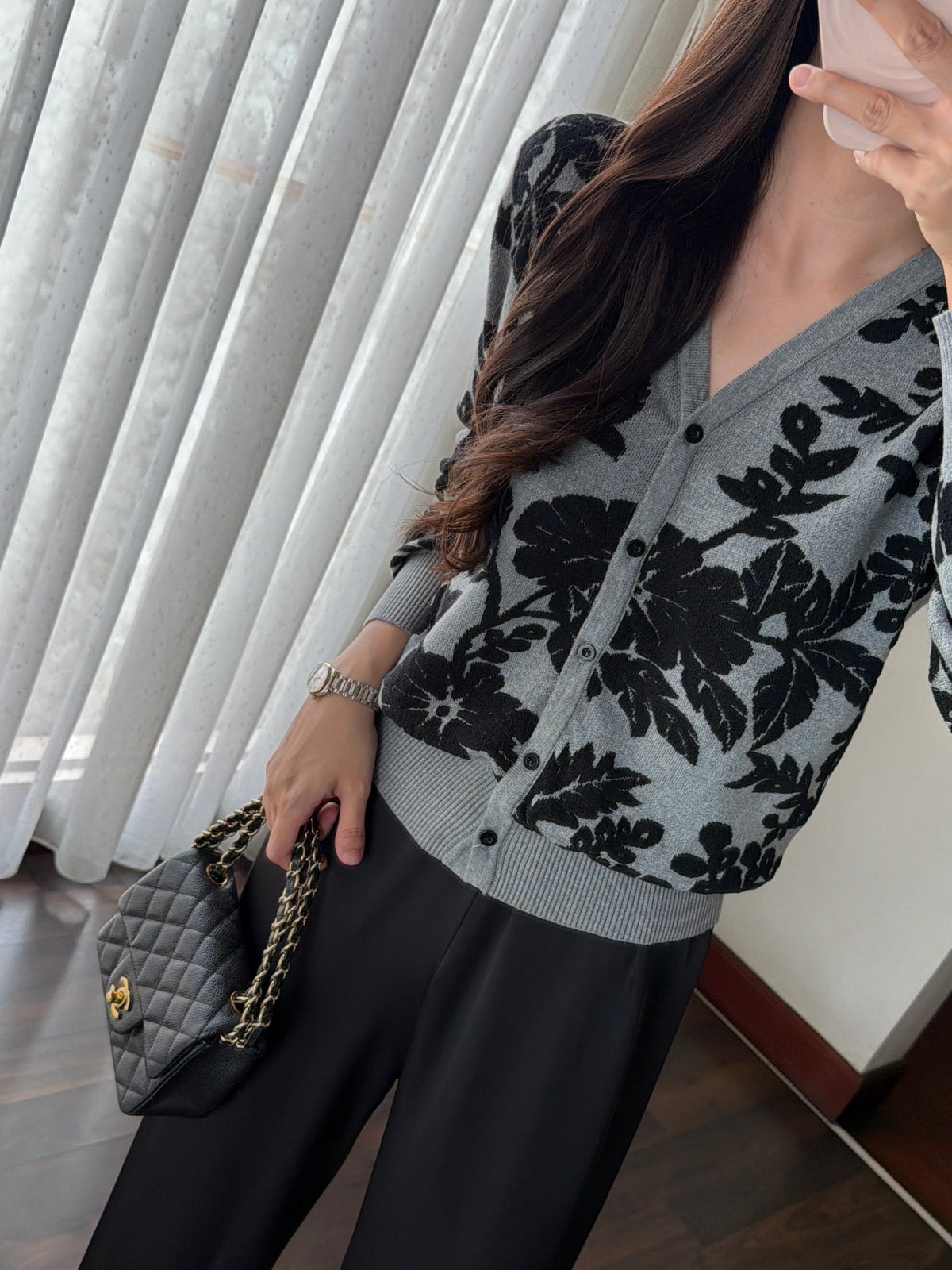 TROMSO TOP CARDIGAN KNIT