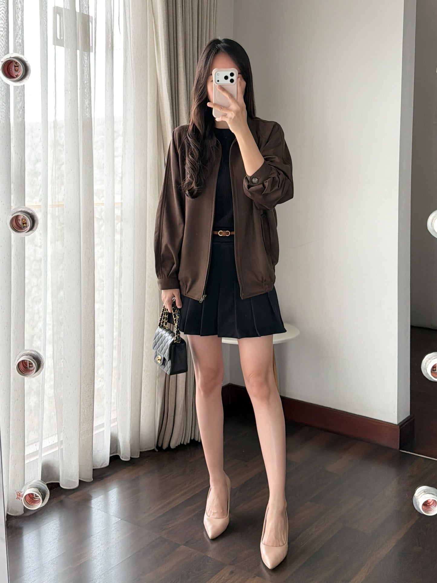 ROGER SUEDE JACKET