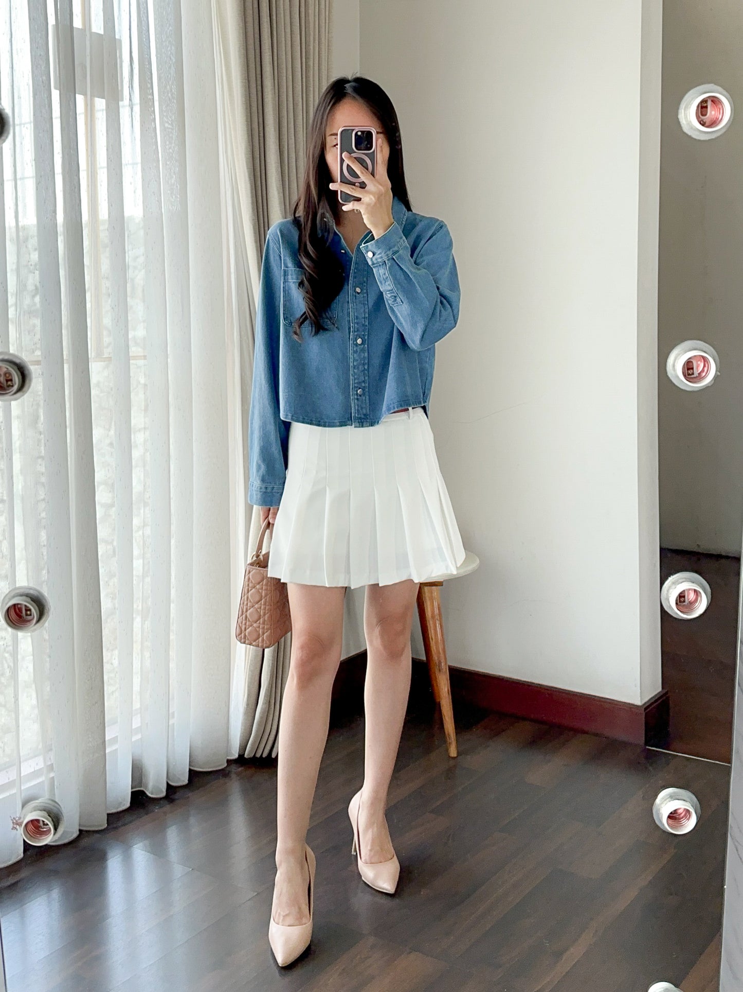 ASRA DENIM TOP