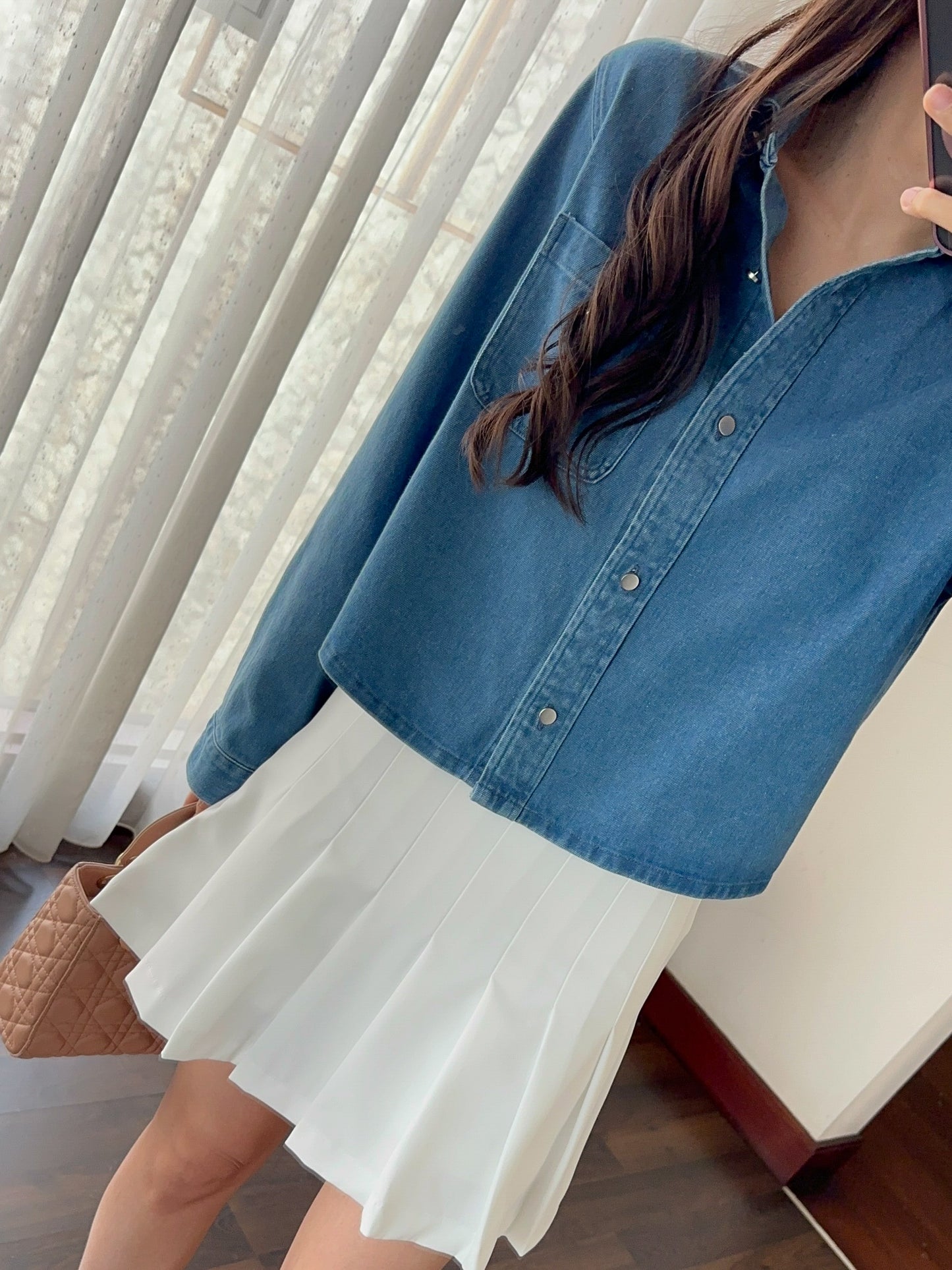 ASRA DENIM TOP