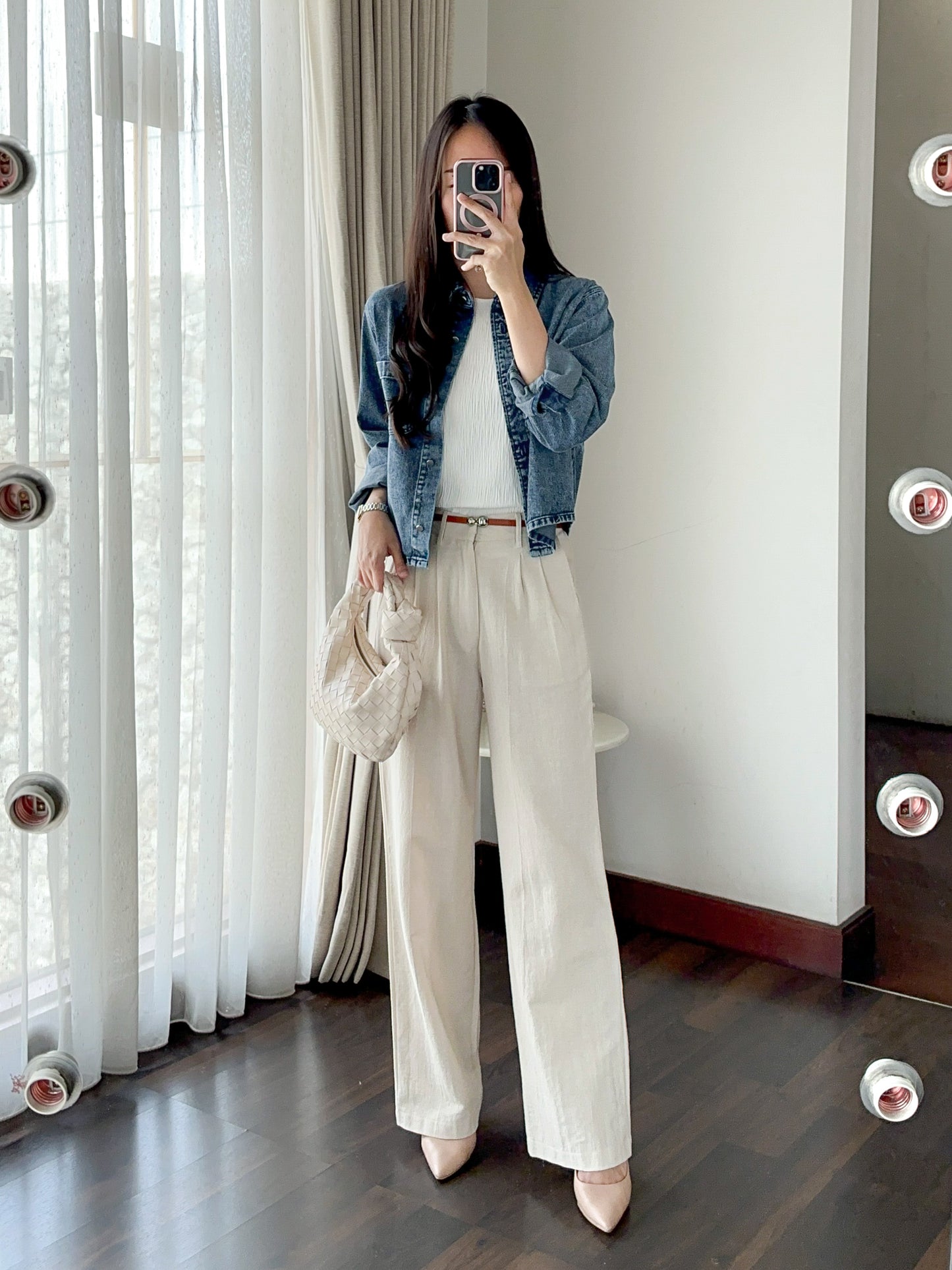 ASRA DENIM TOP