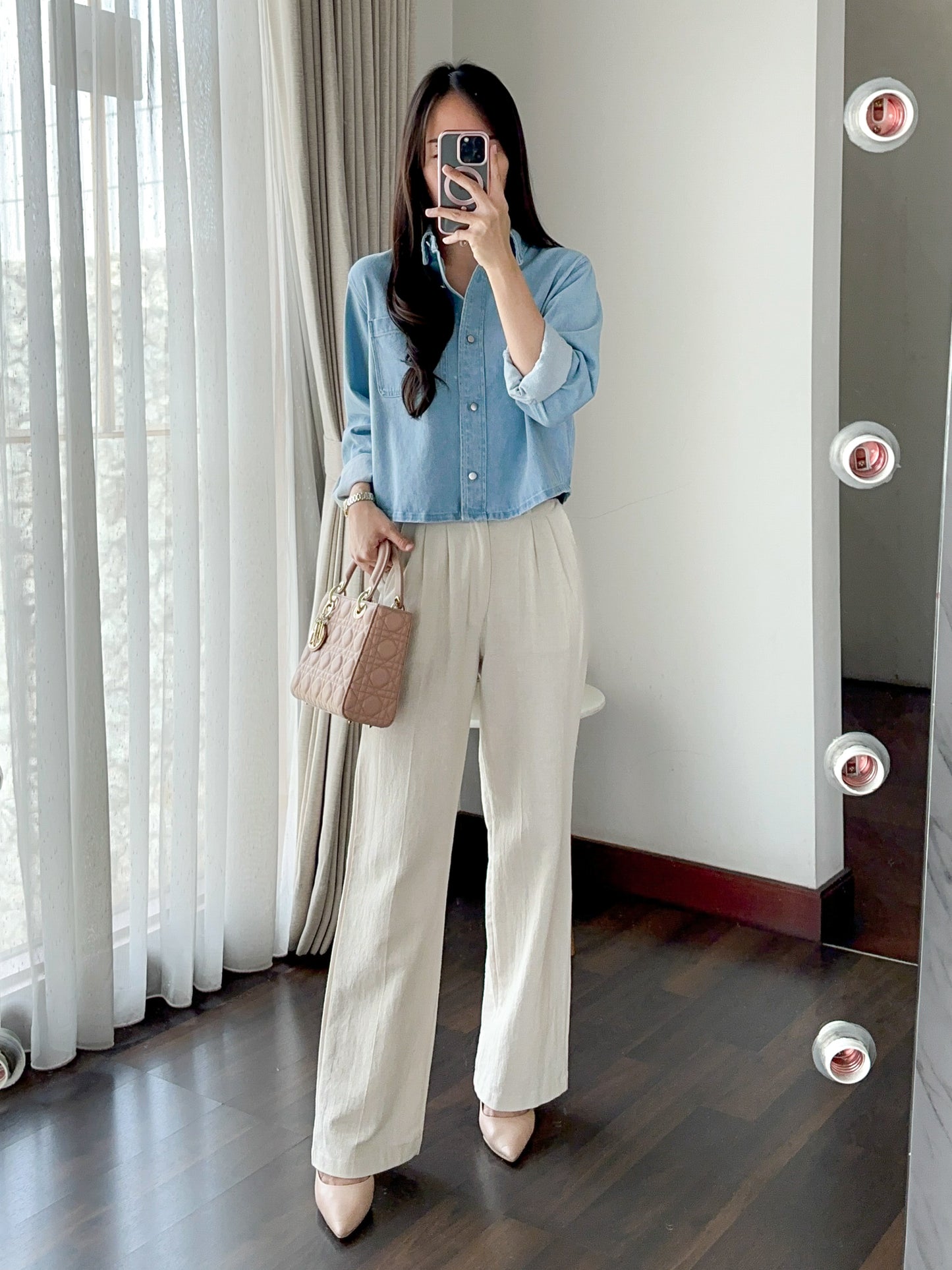 ASRA DENIM TOP