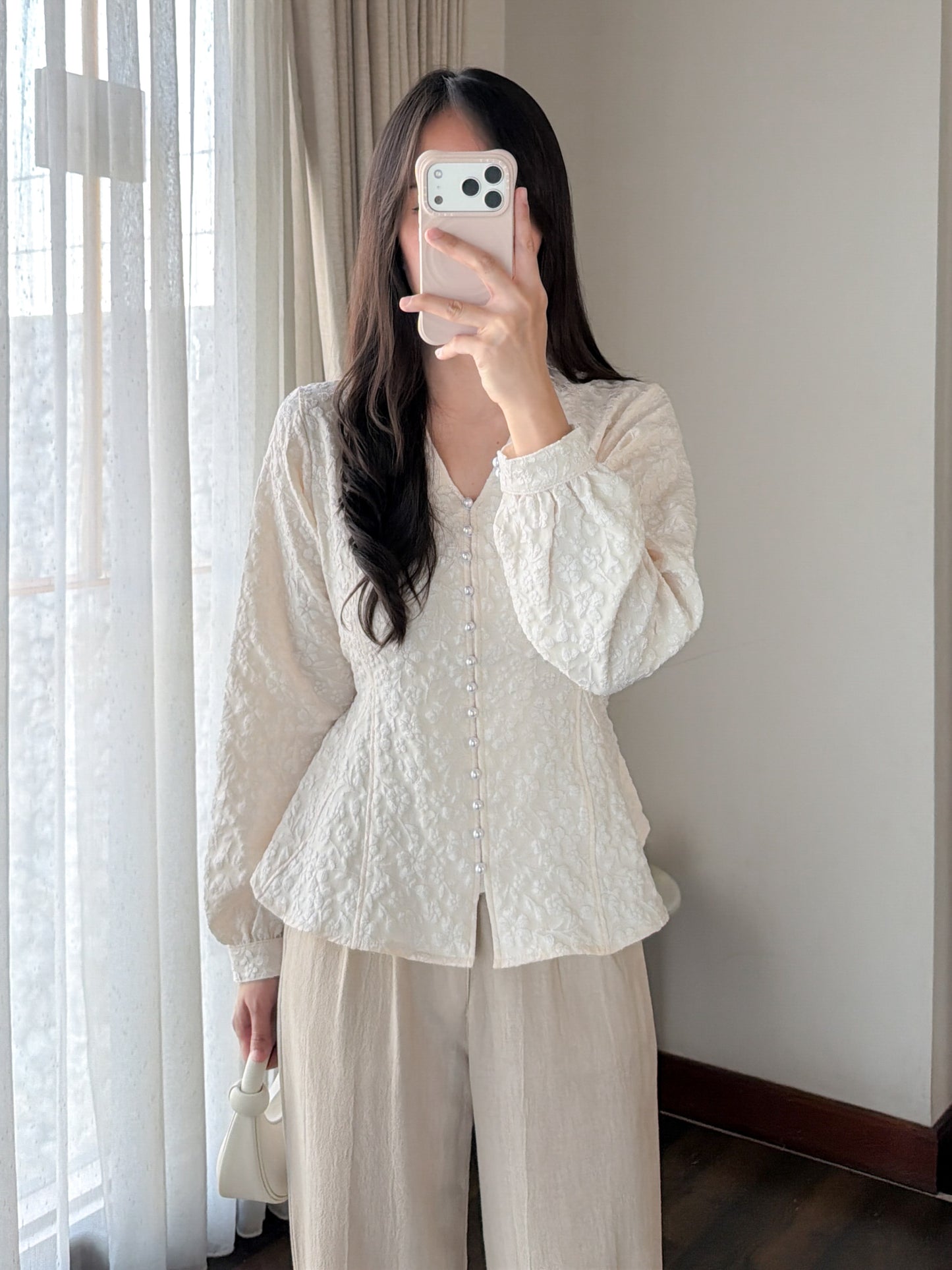 SAMANTA PEPLUM TOP