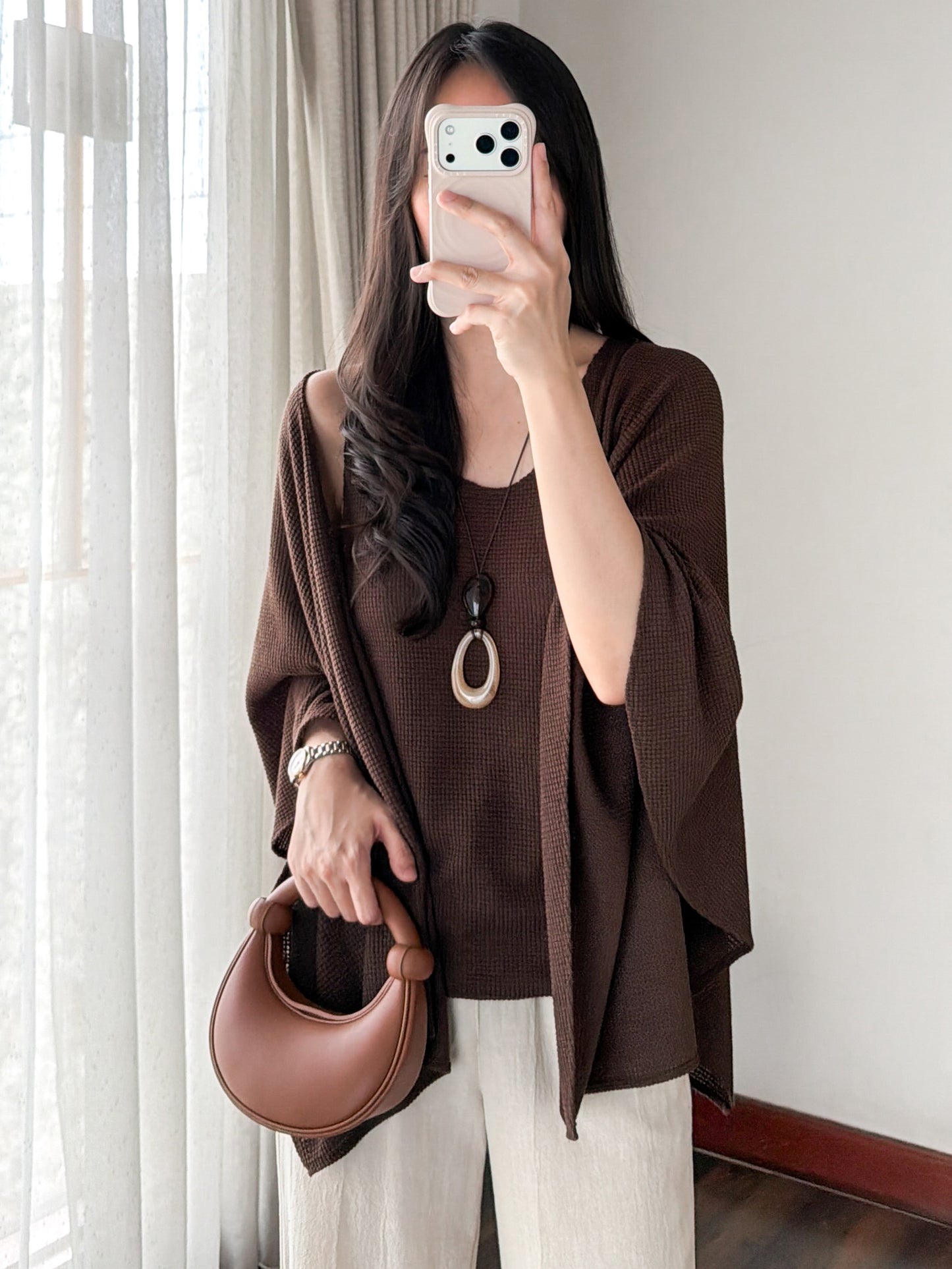 OREA SET (OUTER CAPE & TANKTOP)