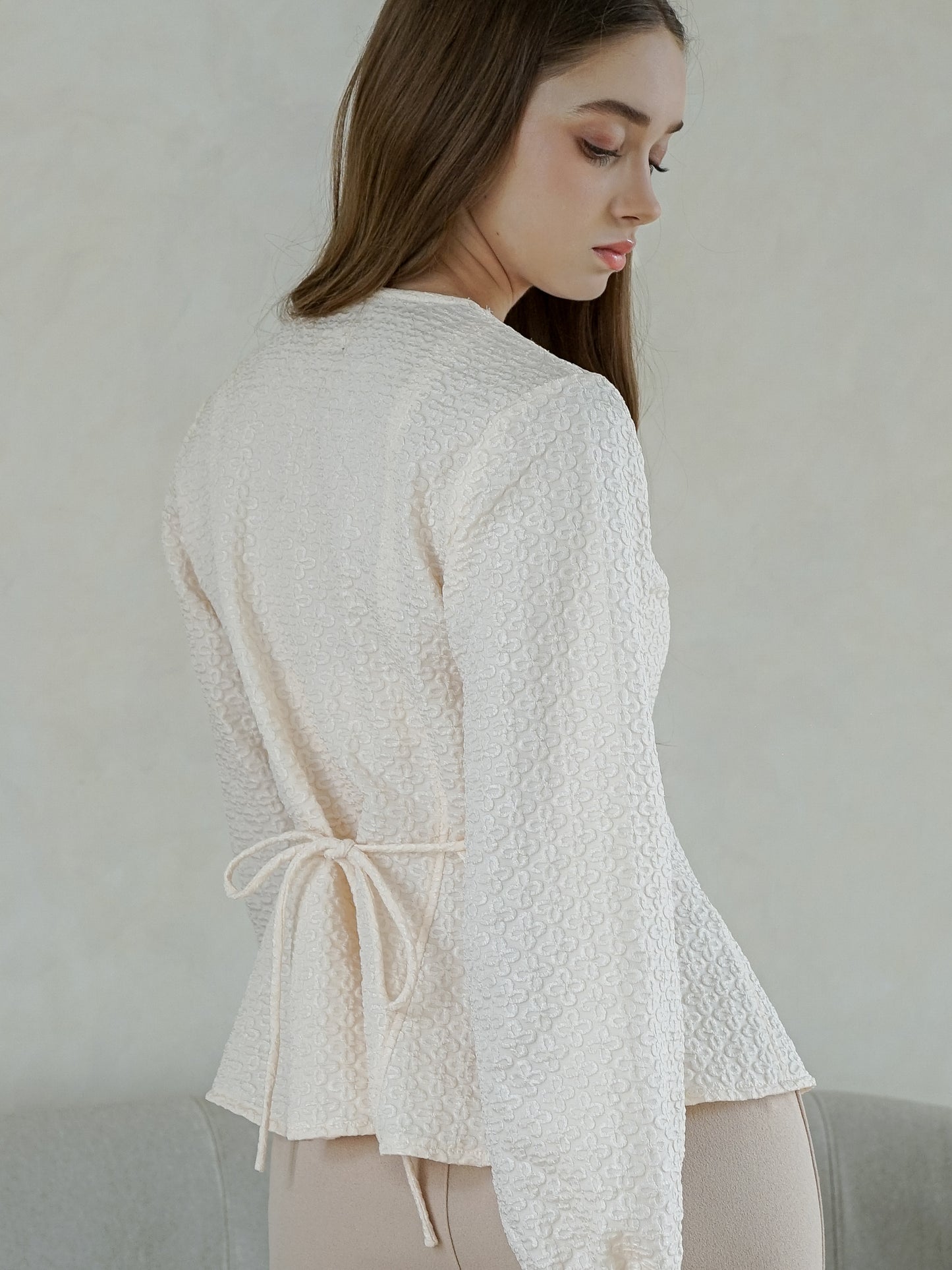 SAMANTA PEPLUM TOP