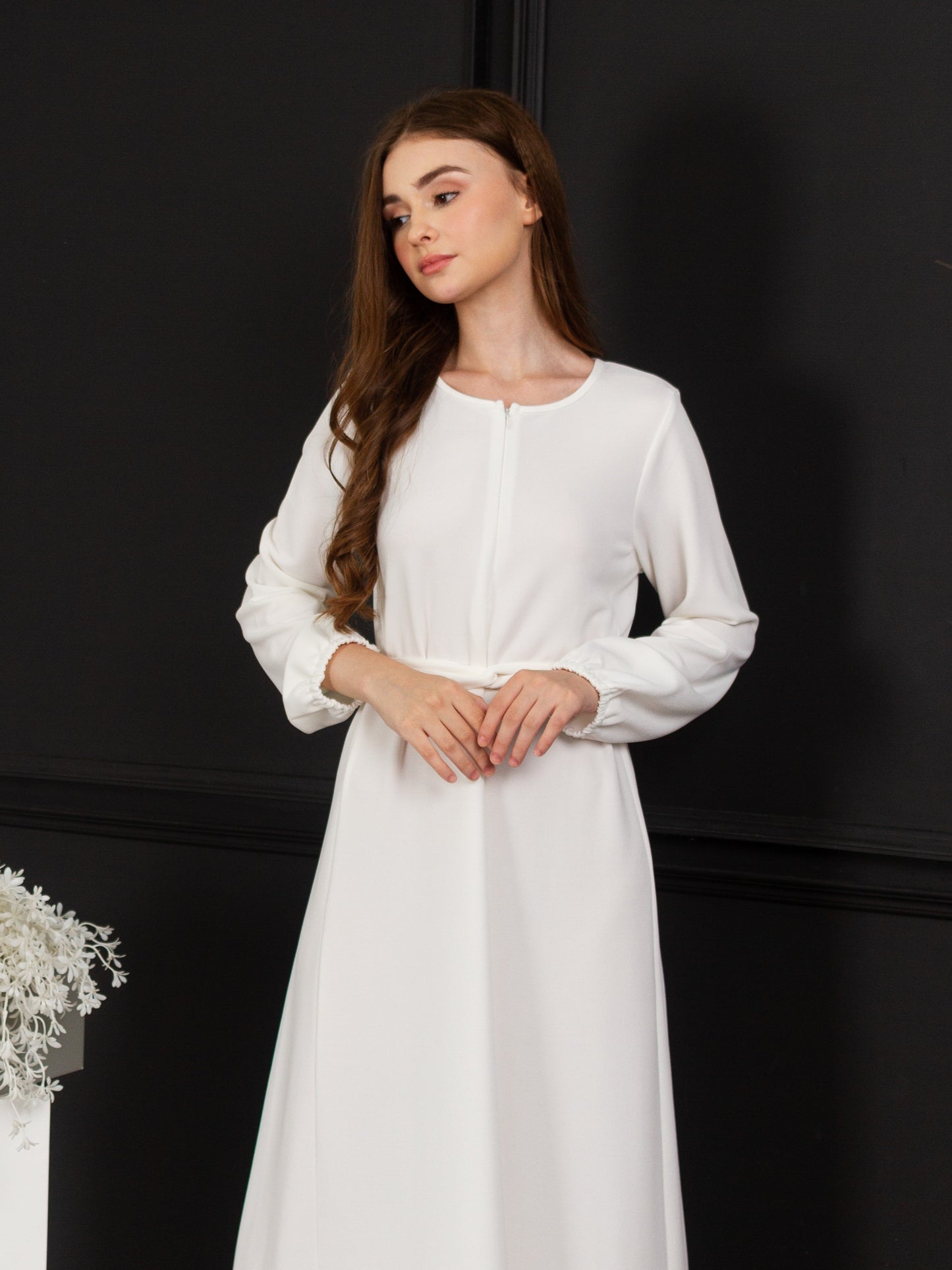 HARUKA DRESS BUSUI FRIENDLY LENGTH 120CM & 134CM WITH BELT