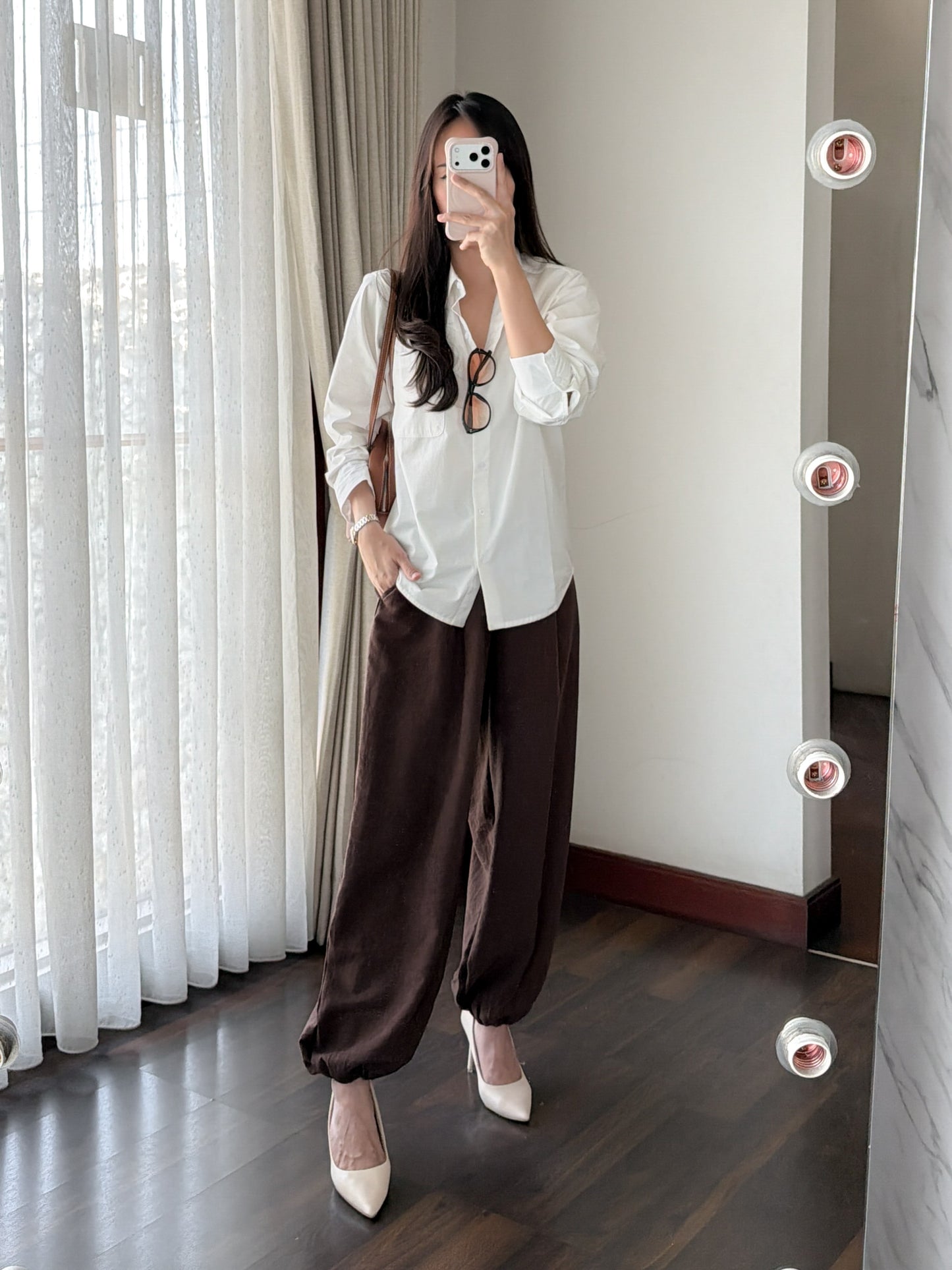 BRYAN BARREL BALLOON PANTS