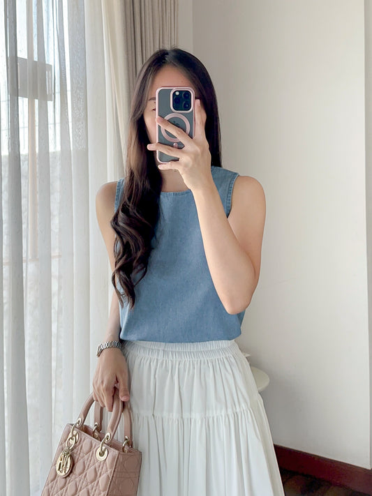 LILO DENIM TOP