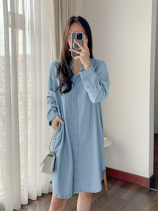 TOMO DENIM DRESS