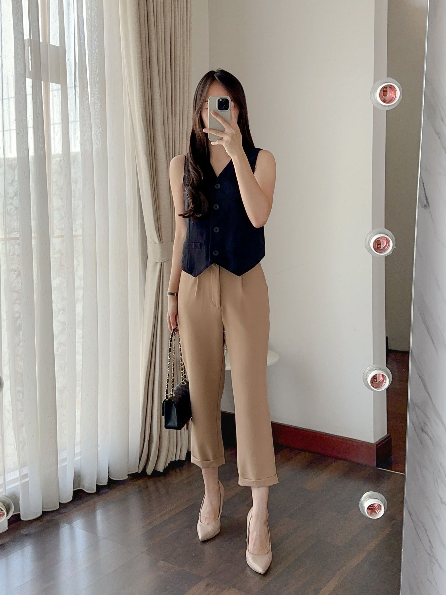 FLIN PANTS celana wanita 7/8