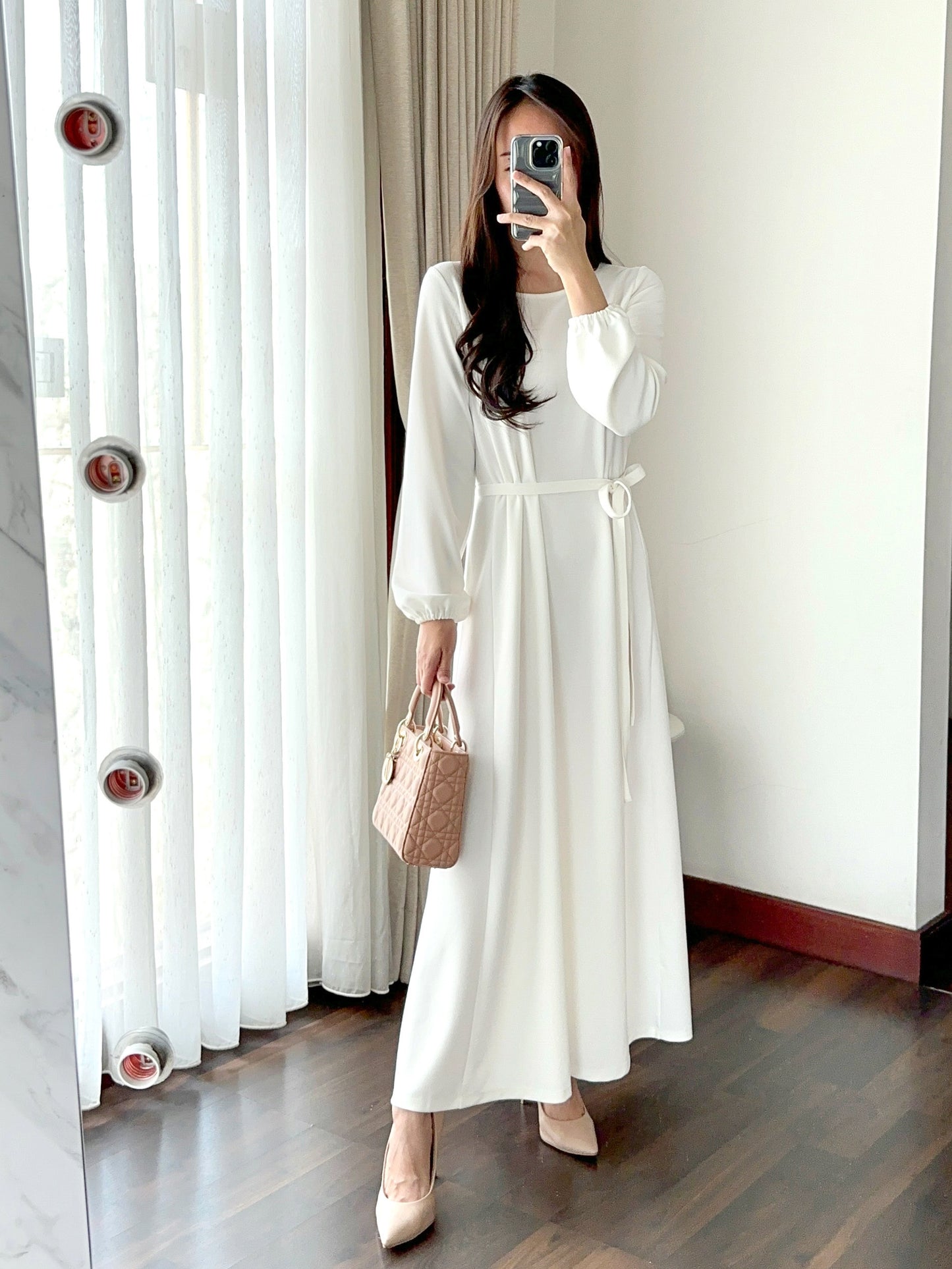 HARUKA DRESS LENGTH 120CM & 134CM WITH BELT