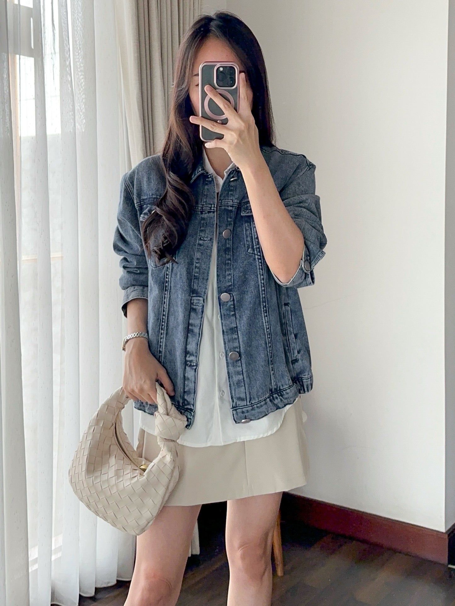 JUSTIN OVERSIZED DENIM JACKET
