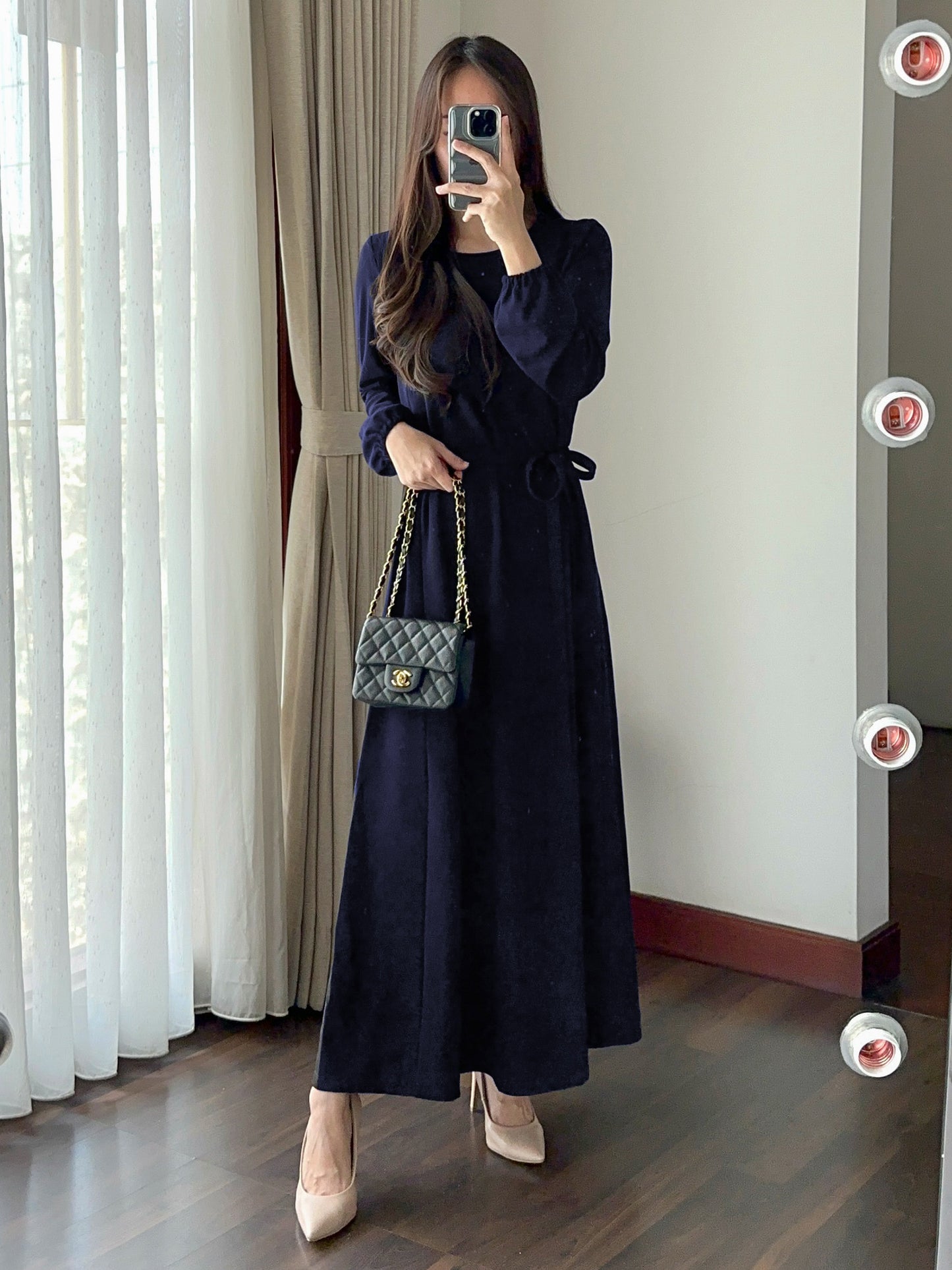 HARUKA DRESS LENGTH 120CM & 134CM WITH BELT
