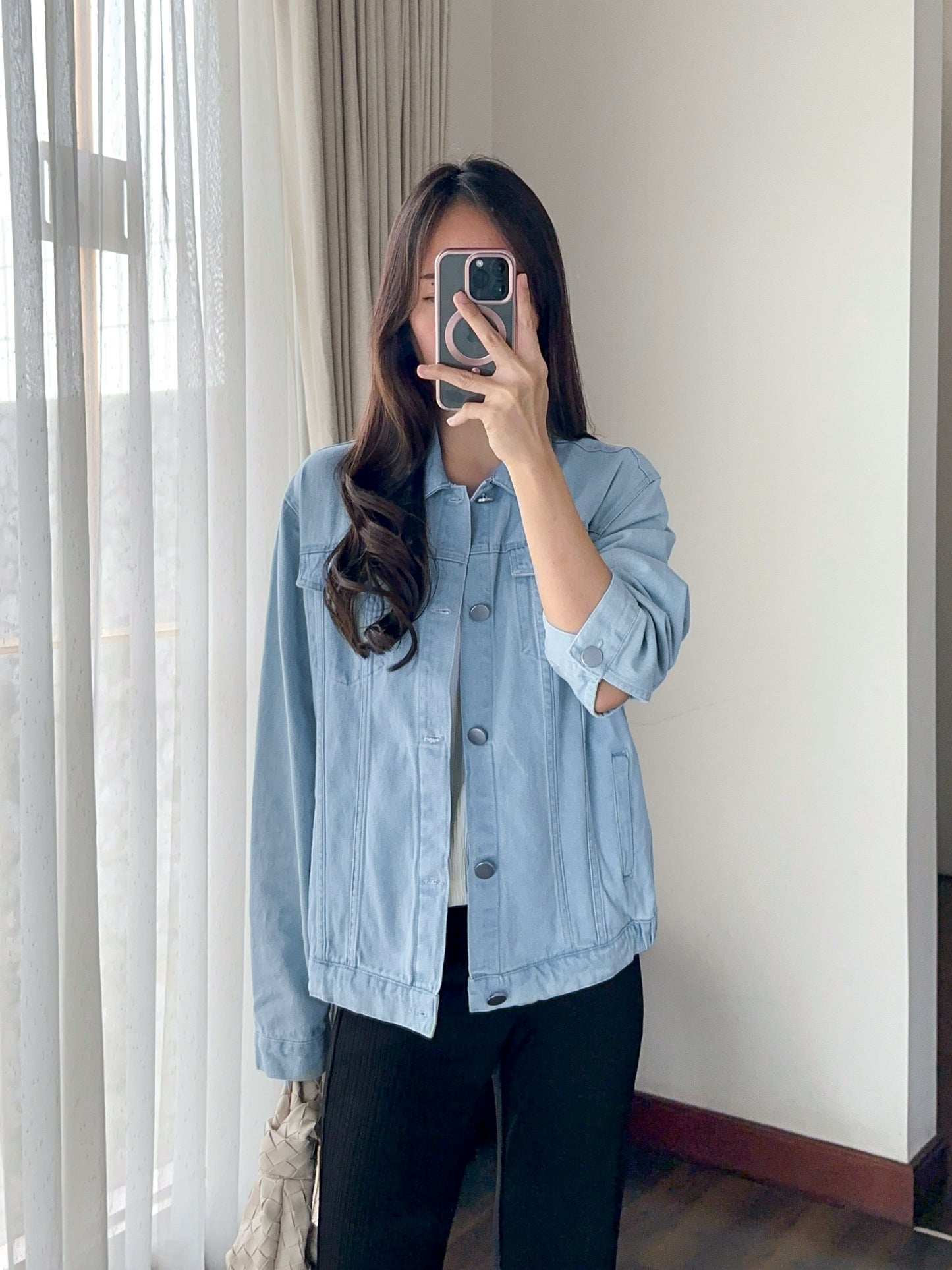 JUSTIN OVERSIZED DENIM JACKET