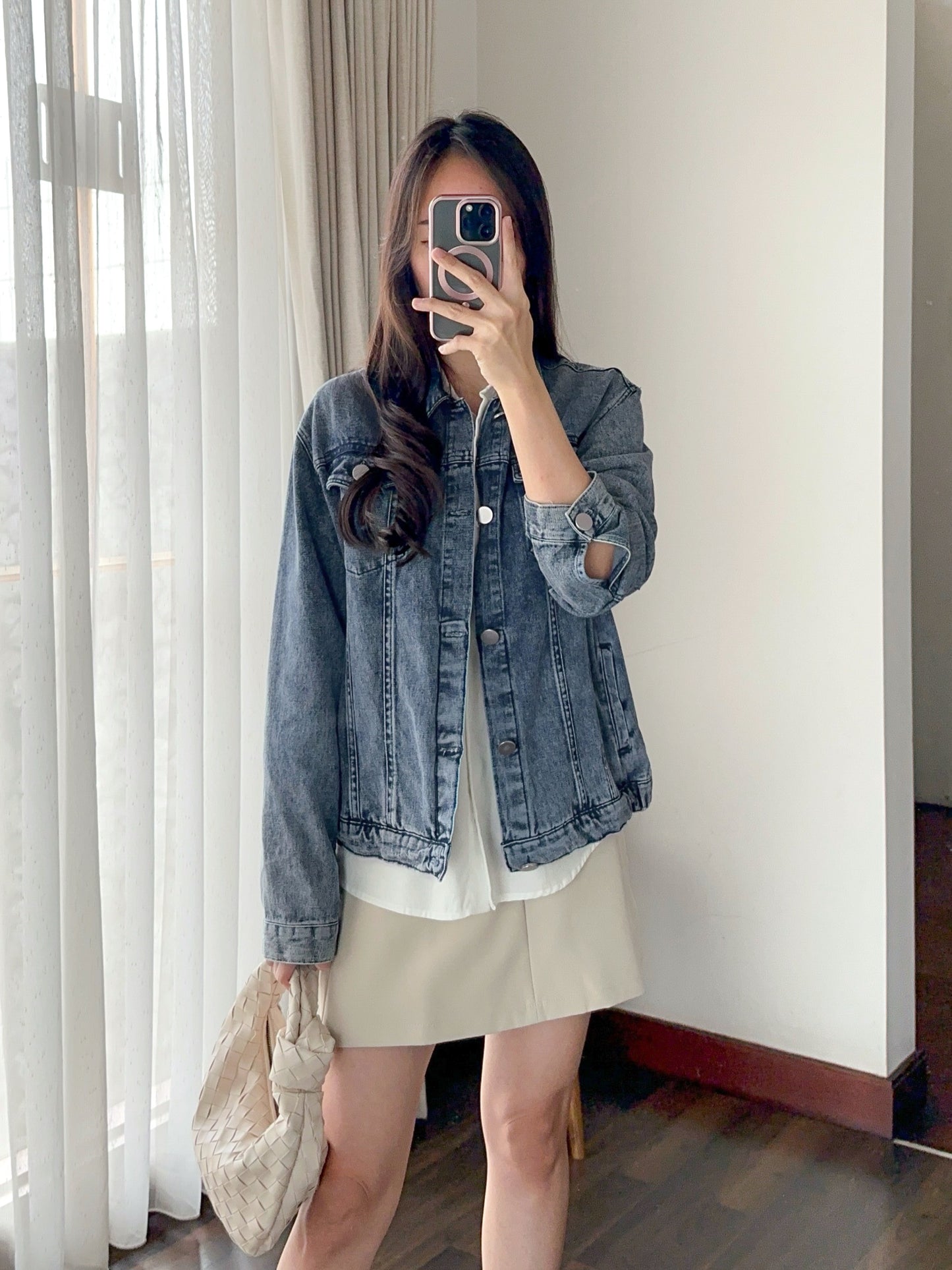 JUSTIN OVERSIZED DENIM JACKET