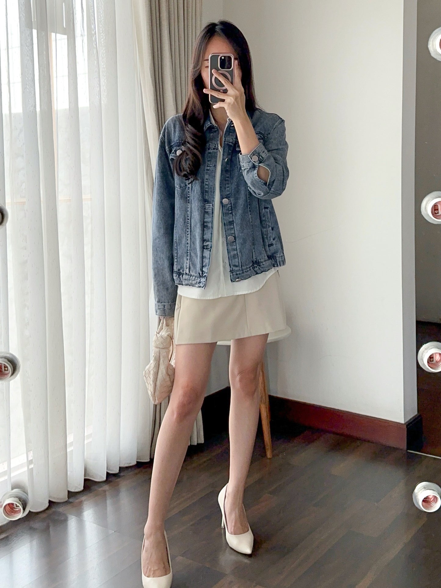 JUSTIN OVERSIZED DENIM JACKET