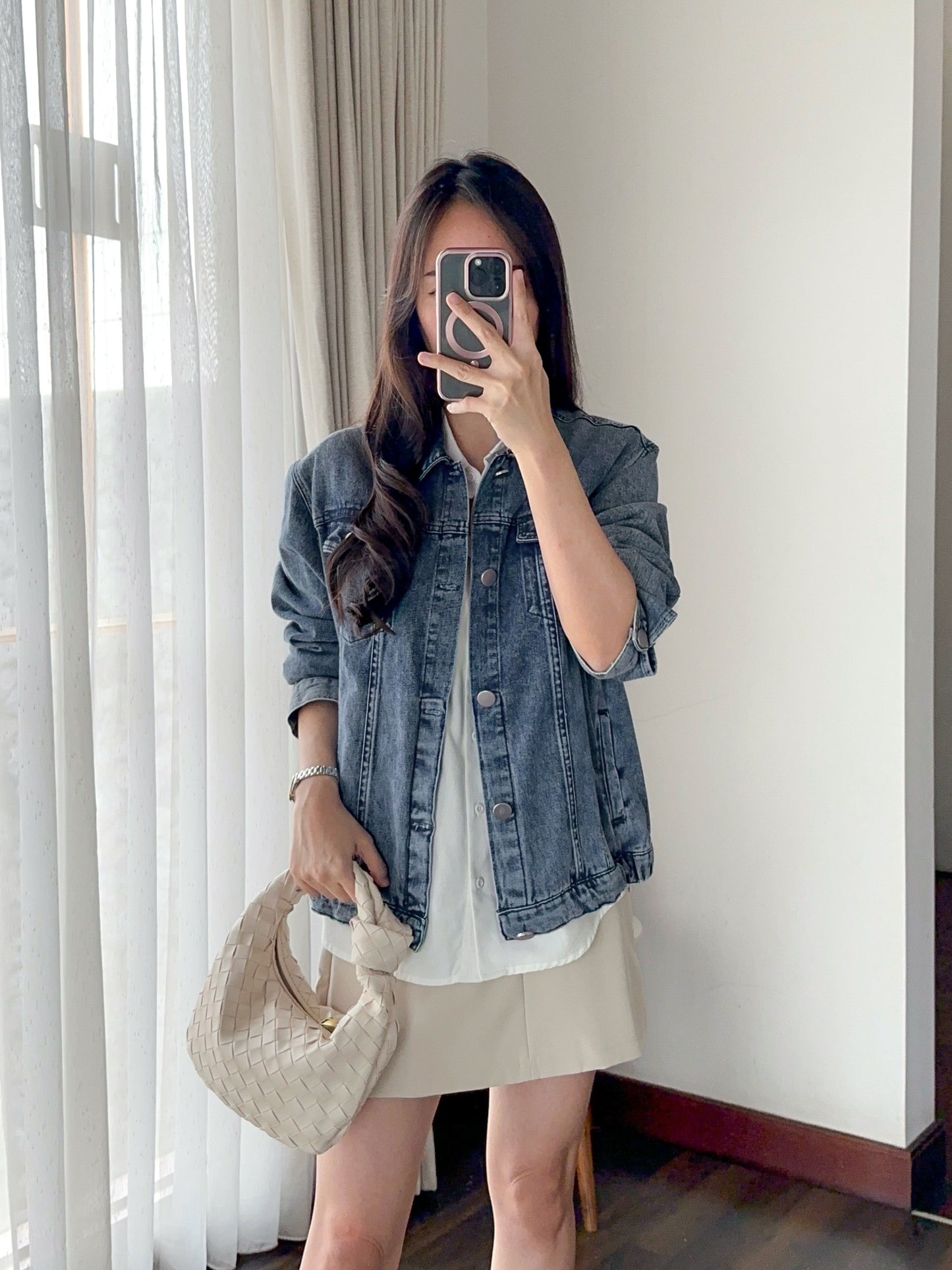JUSTIN OVERSIZED DENIM JACKET