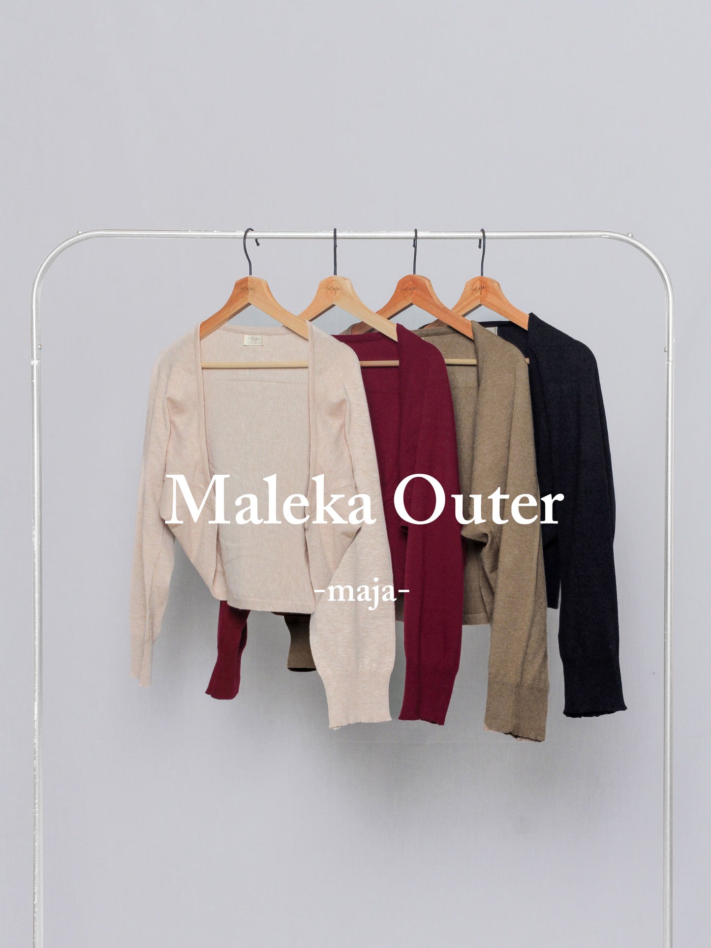 MALEKA TOP KNIT / OUTER KNIT / SET