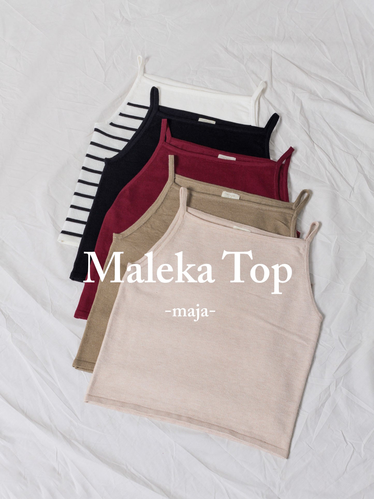MALEKA TOP KNIT / OUTER KNIT / SET