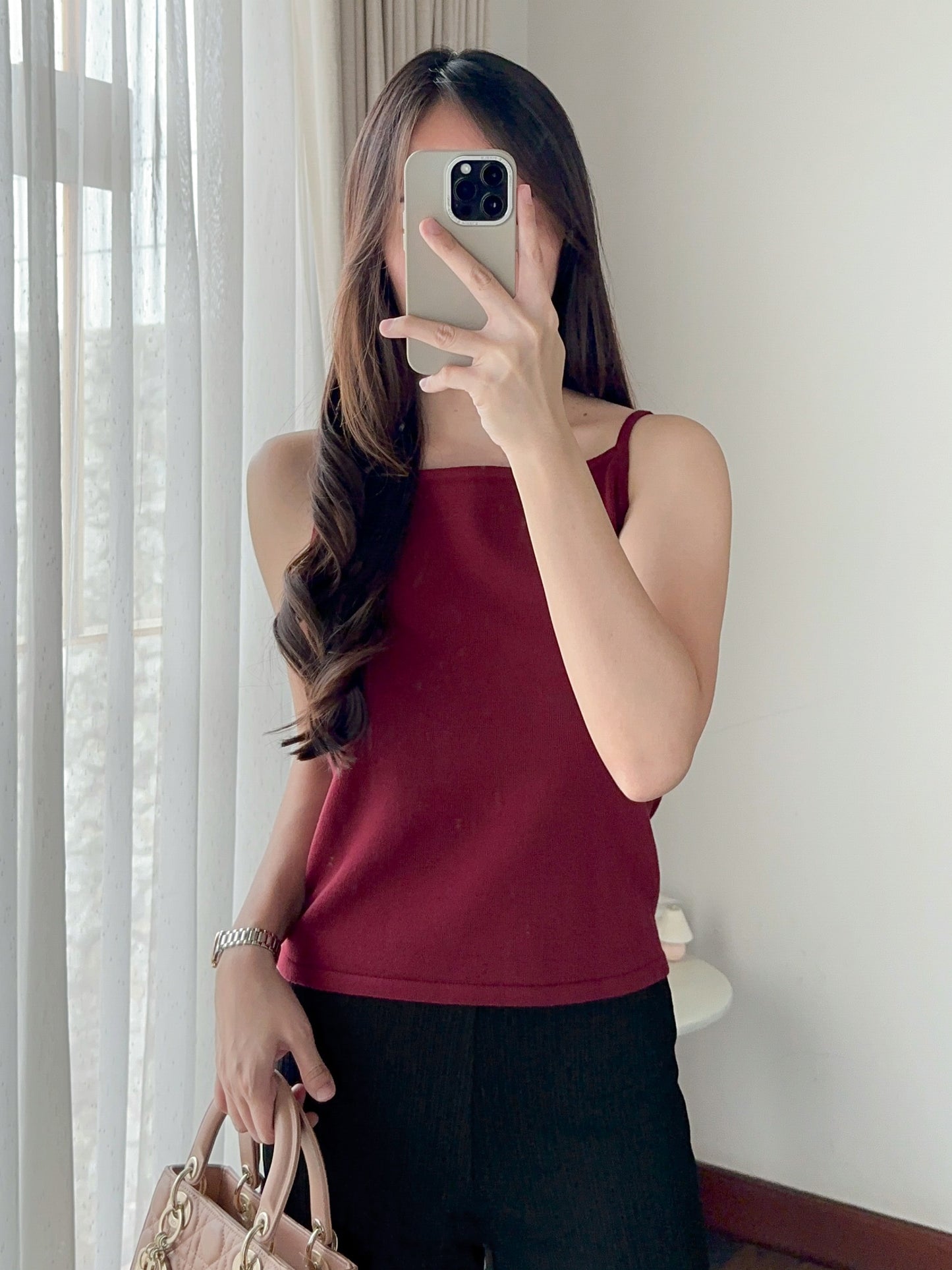 MALEKA TOP KNIT / OUTER KNIT / SET