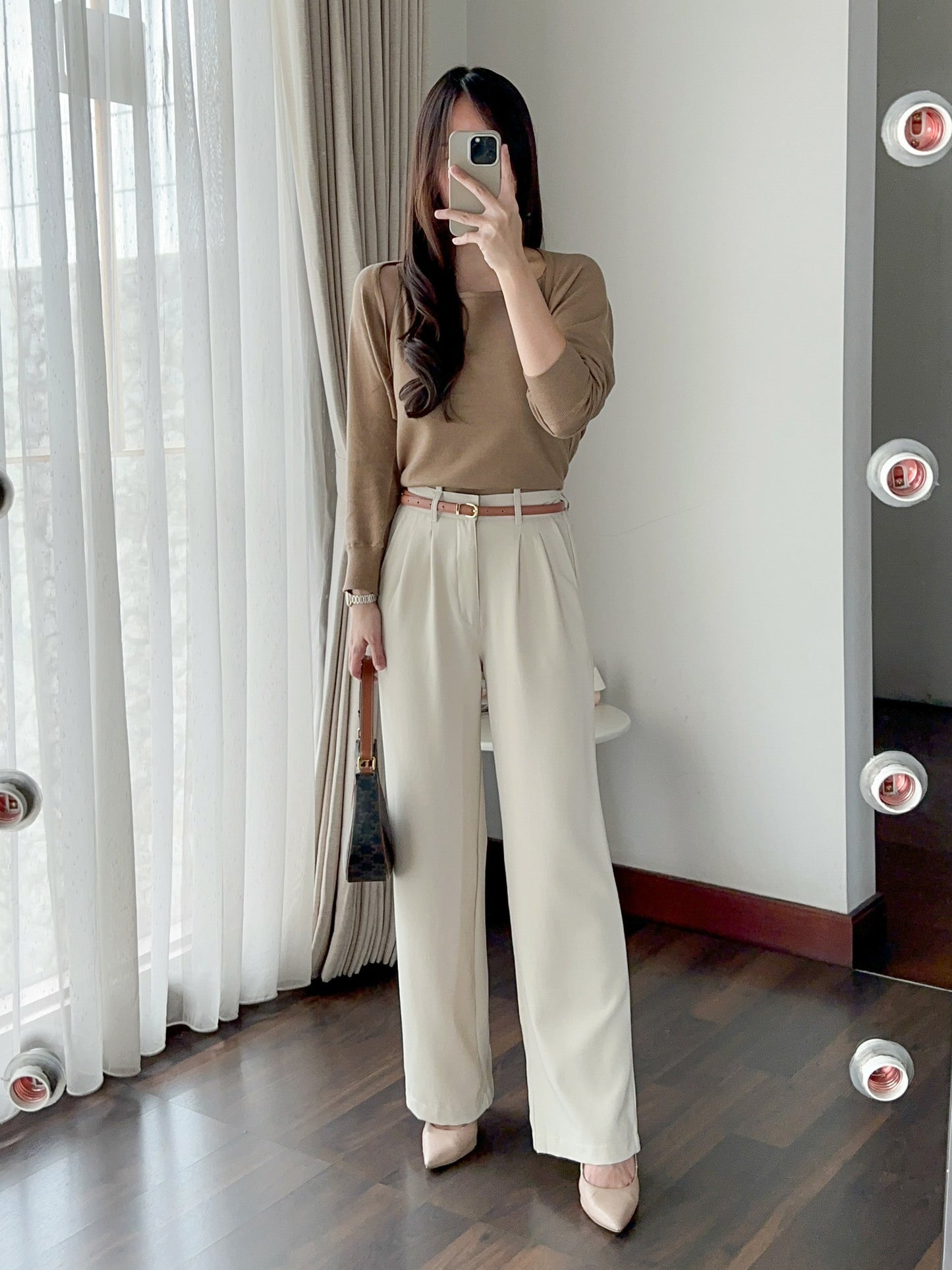 MALEKA TOP KNIT / OUTER KNIT / SET