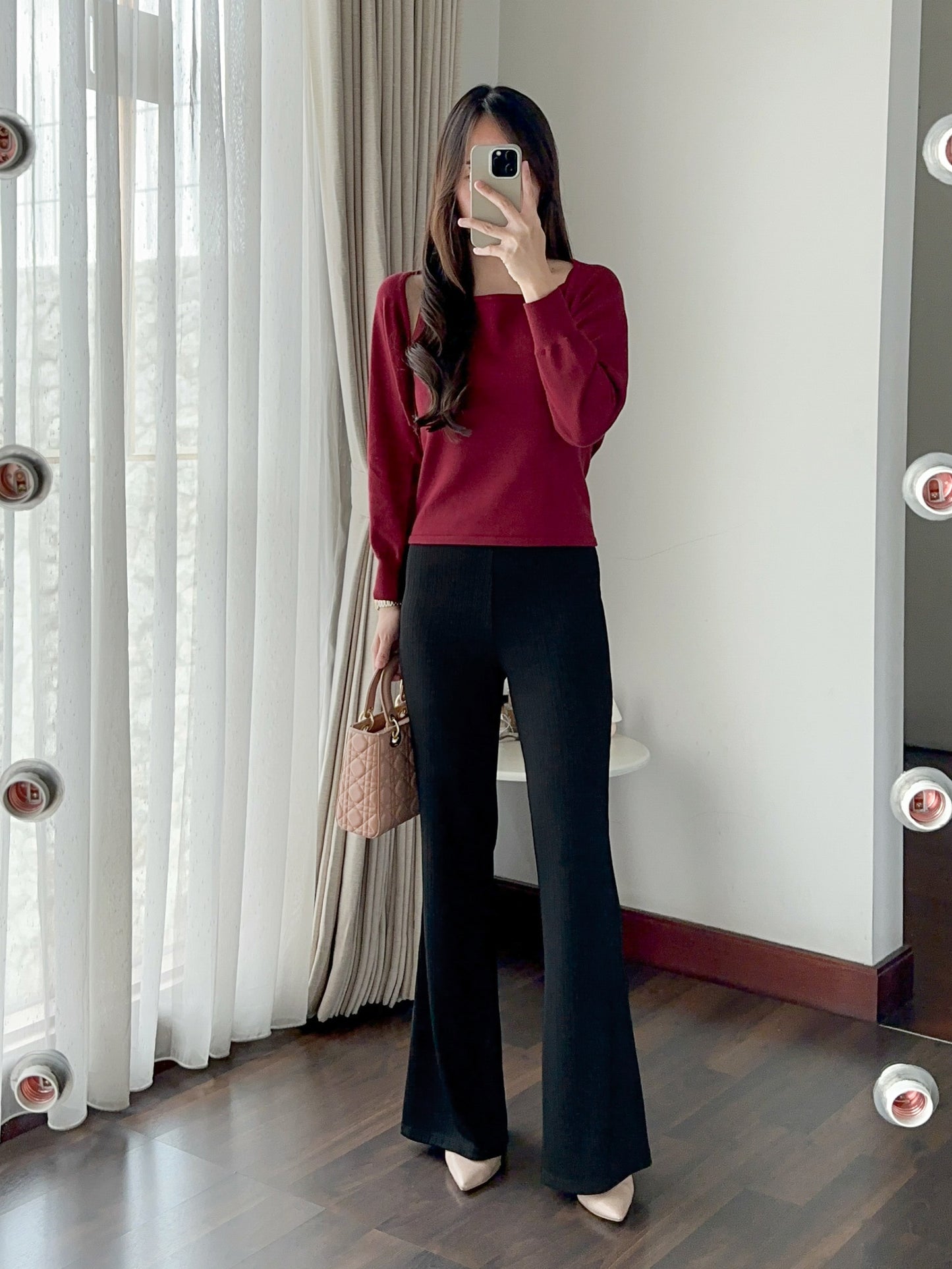 MALEKA TOP KNIT / OUTER KNIT / SET