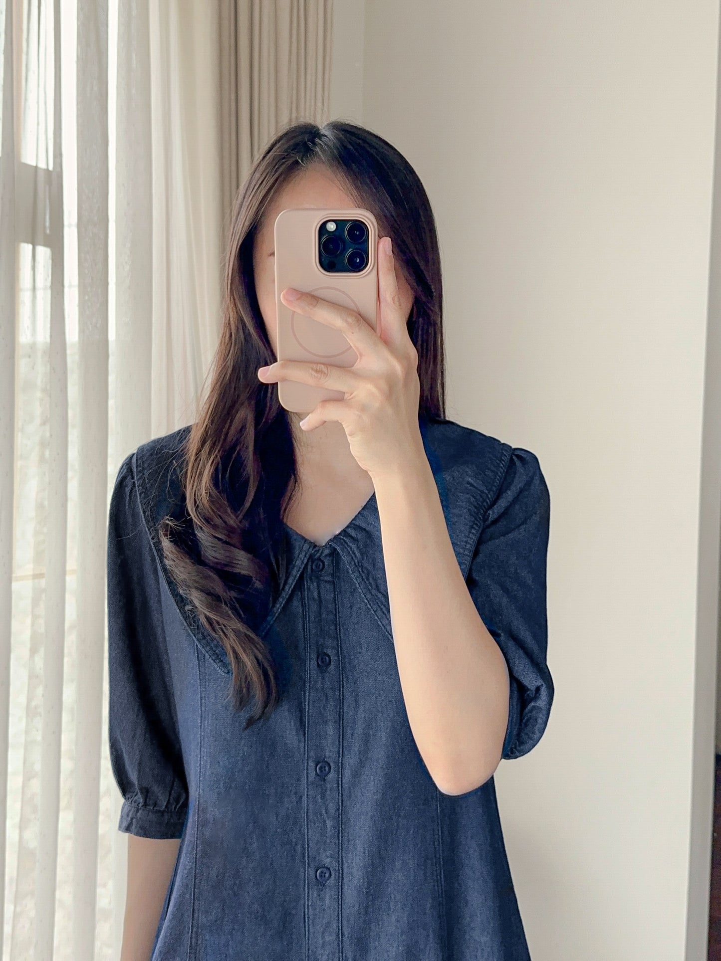 MESA DENIM DRESS