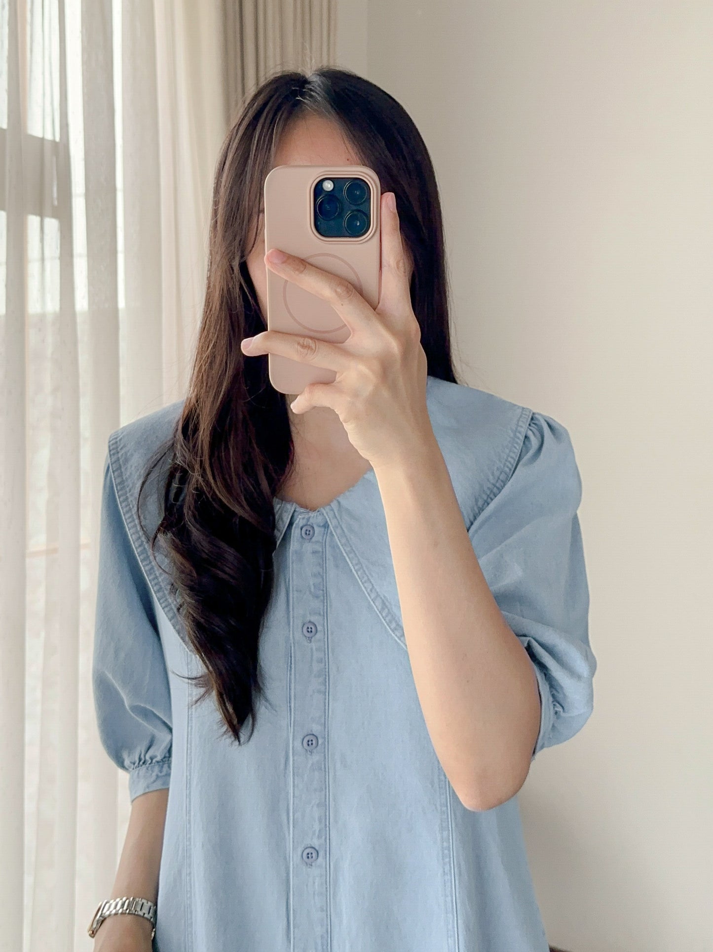 MESA DENIM DRESS