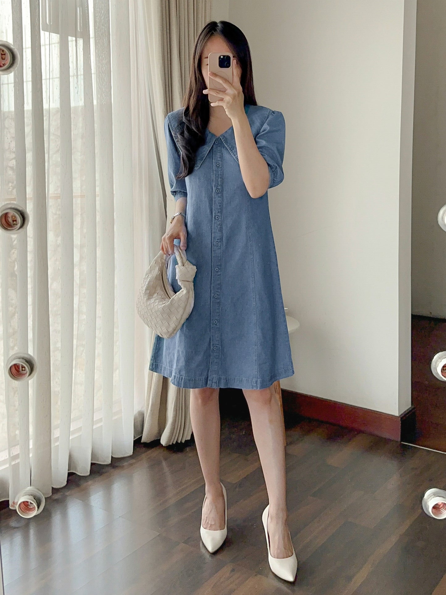 MESA DENIM DRESS