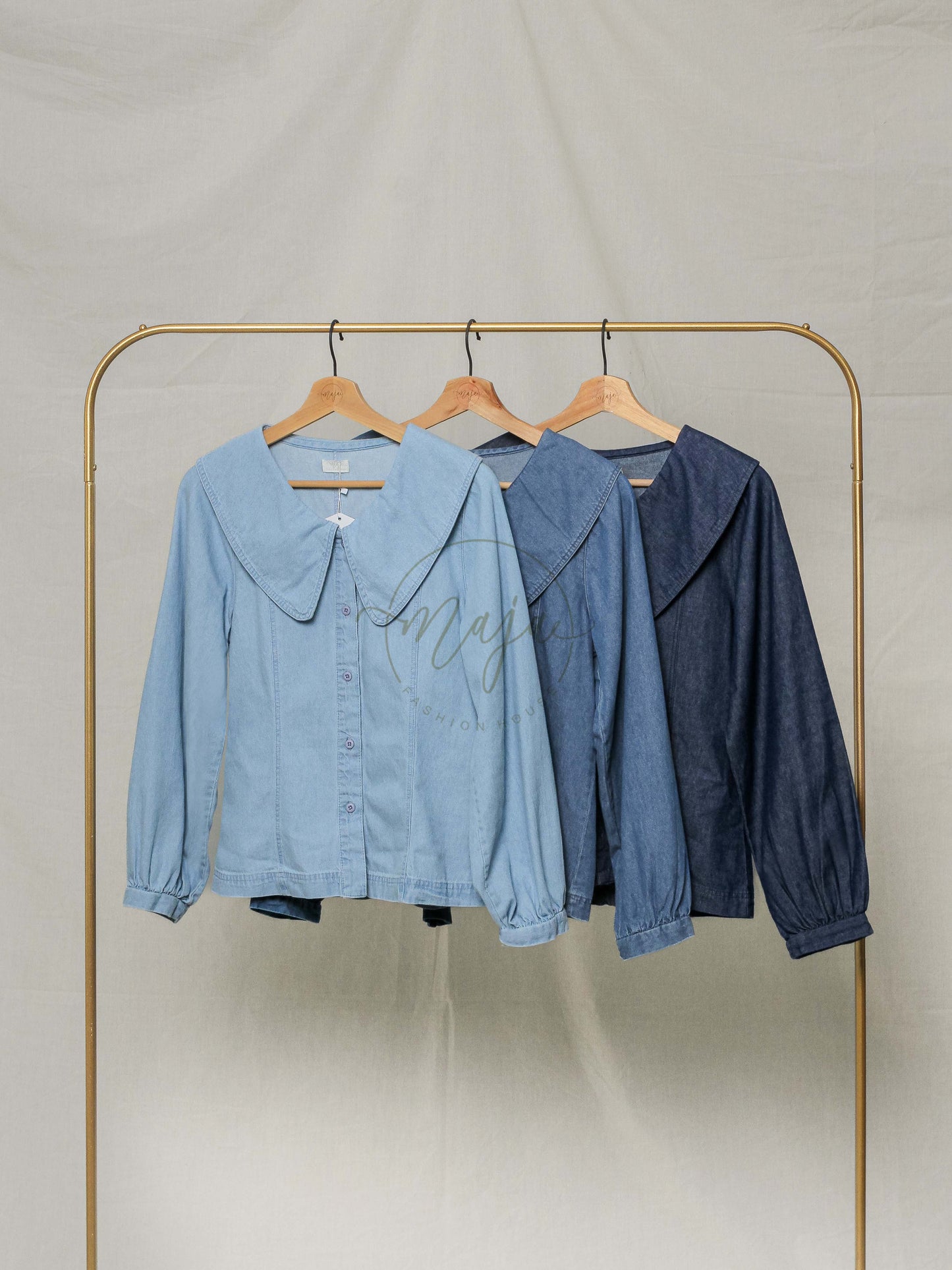 MOLI DENIM TOP