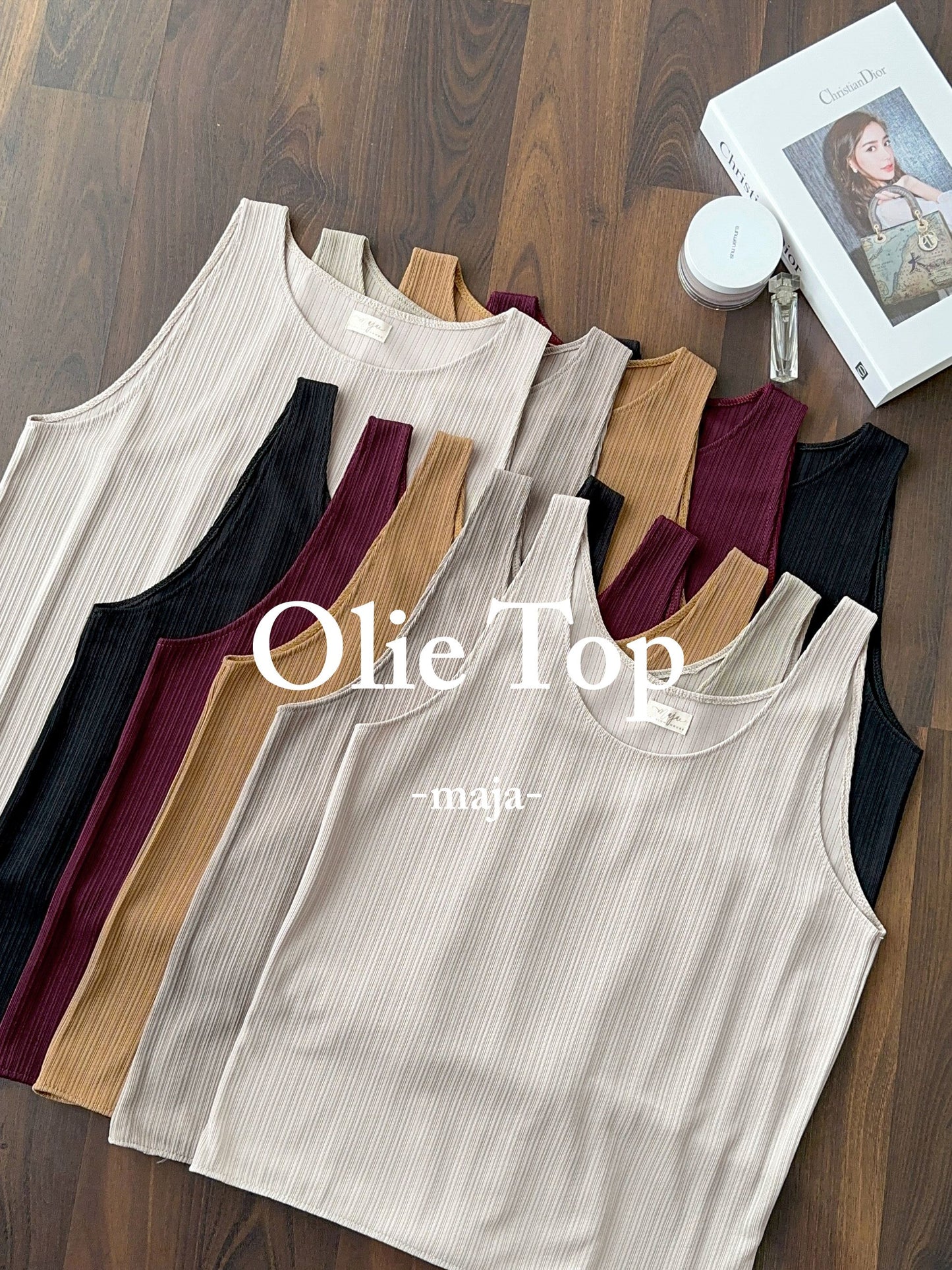 OLIE TOP LOW NECK / ROUND NECK