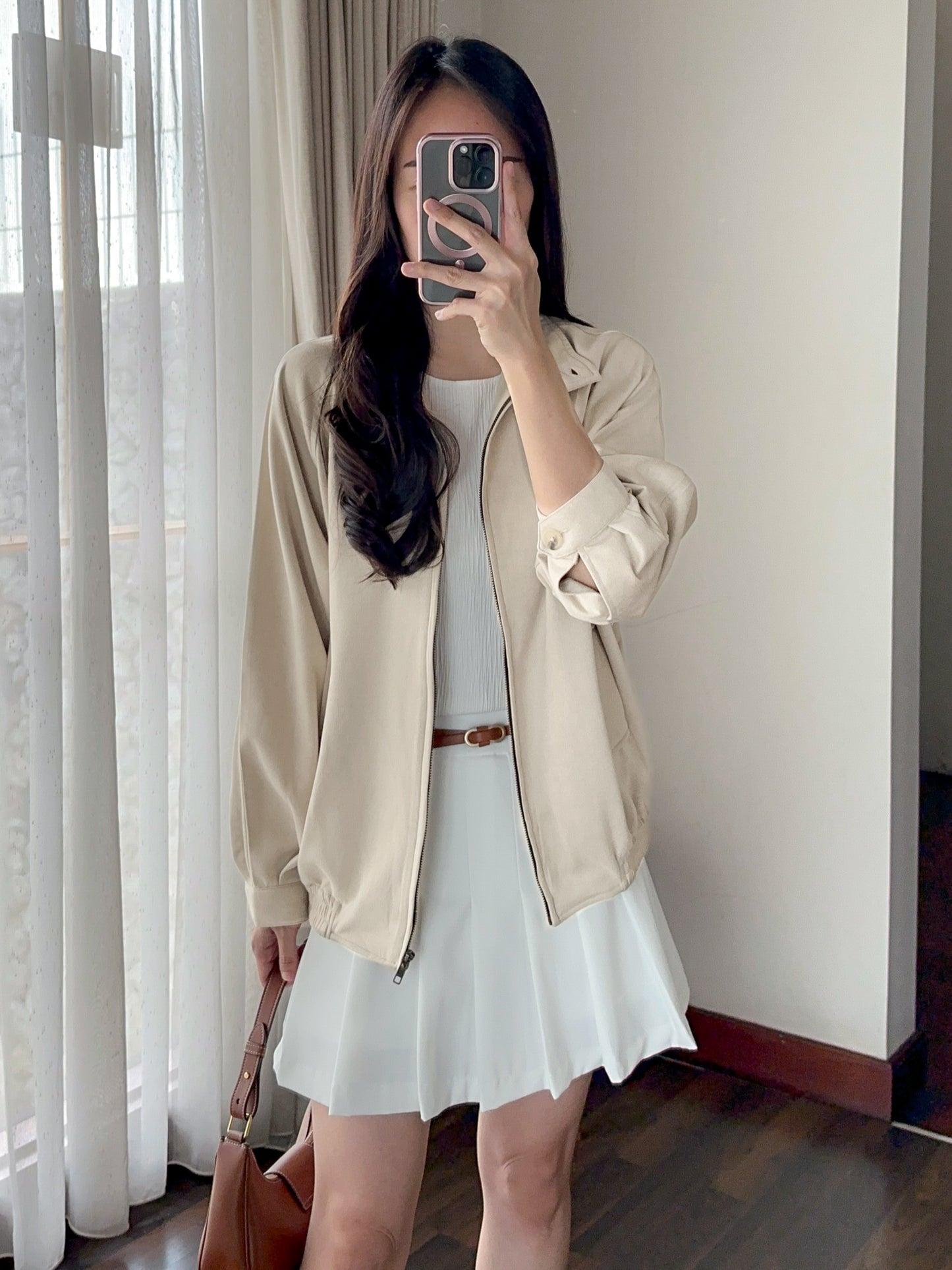 ROGER SUEDE JACKET
