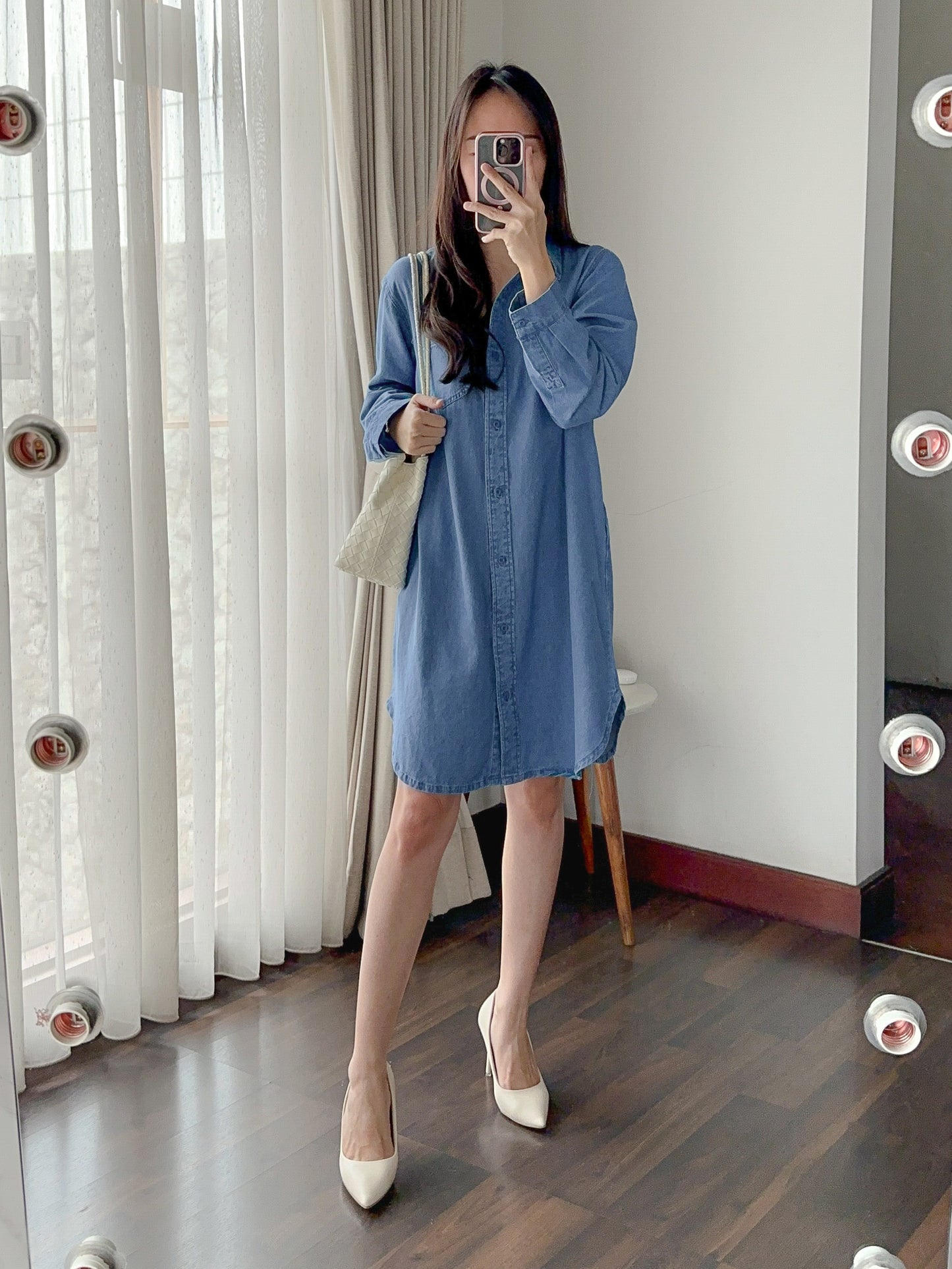 TOMO DENIM DRESS