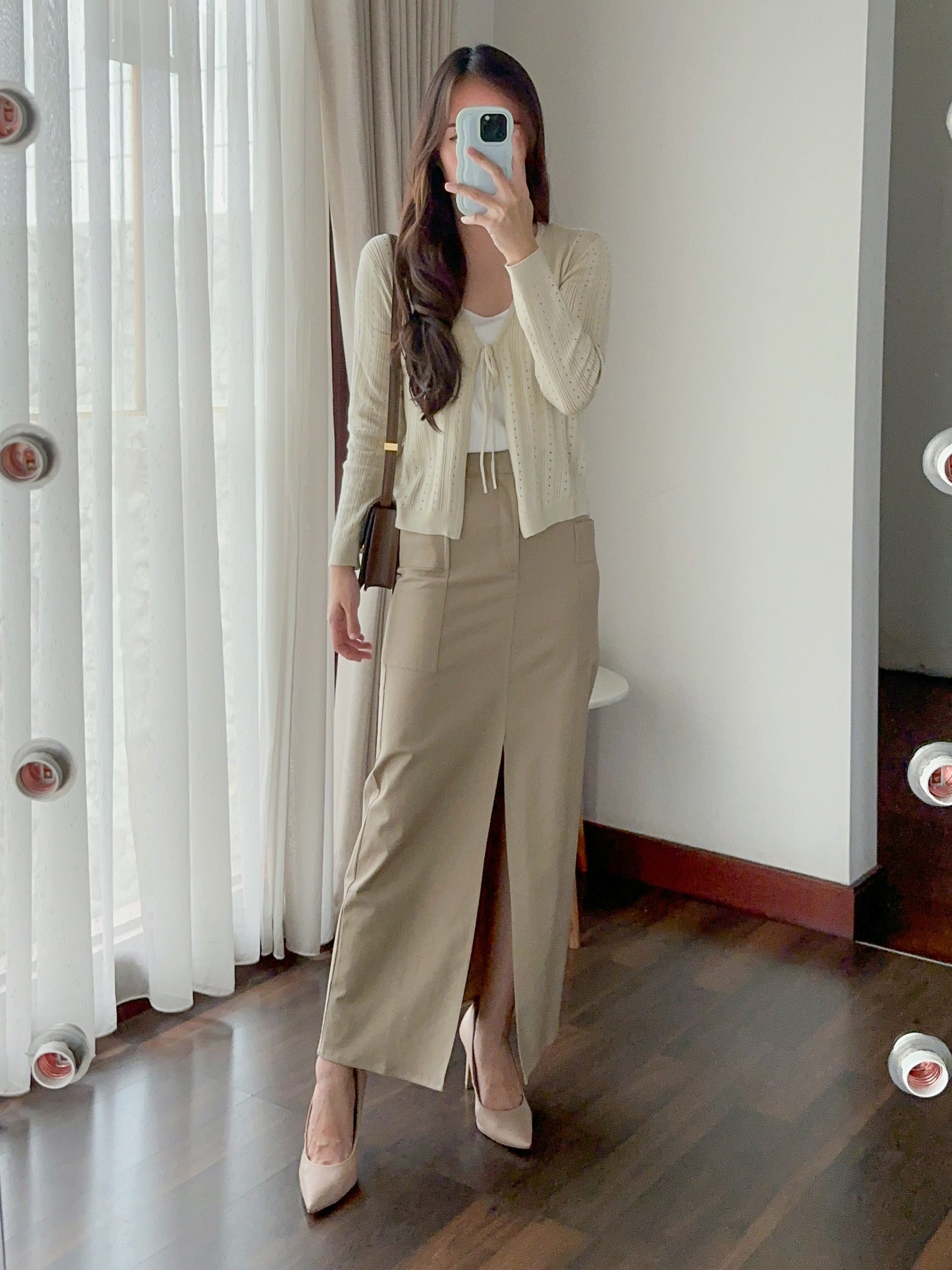 LONG CARGO SKIRT