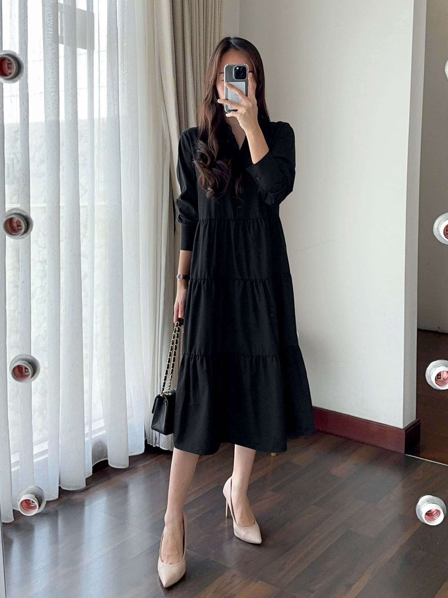 MARIO DRESS LONG SLEEVE