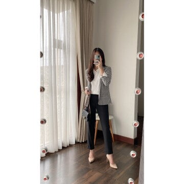 MANAMI OUTER, OUTER SEMIFORMAL LENGAN PANJANG