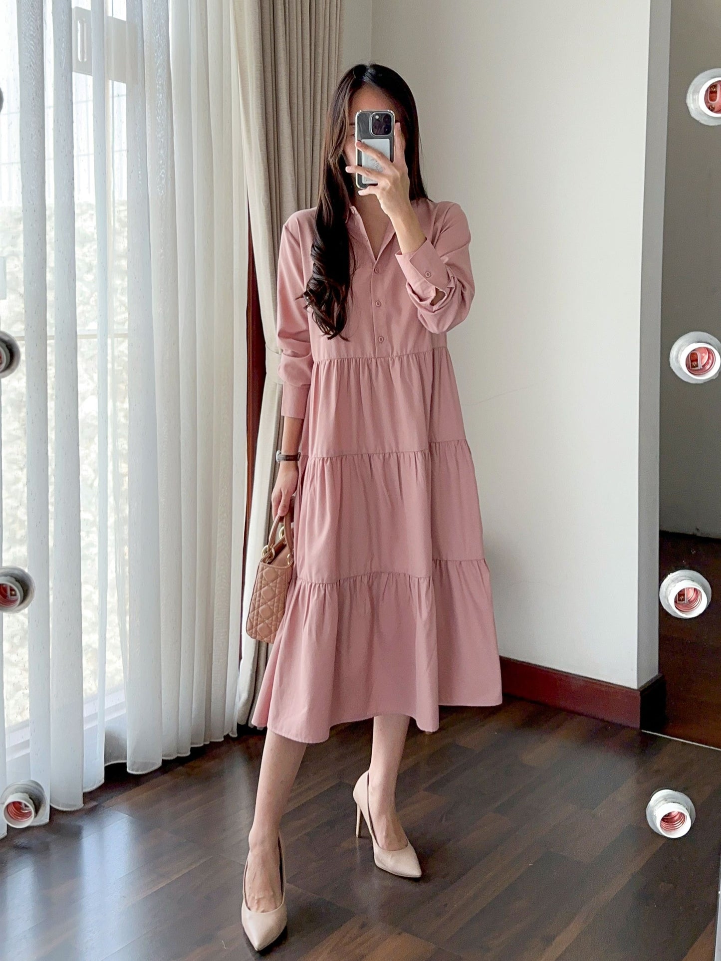 MARIO DRESS LONG SLEEVE