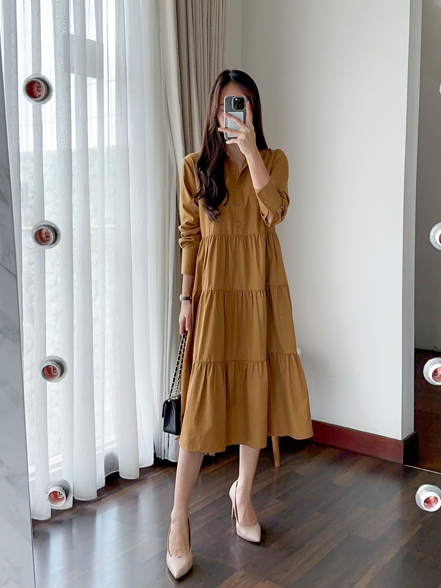 MARIO DRESS LONG SLEEVE