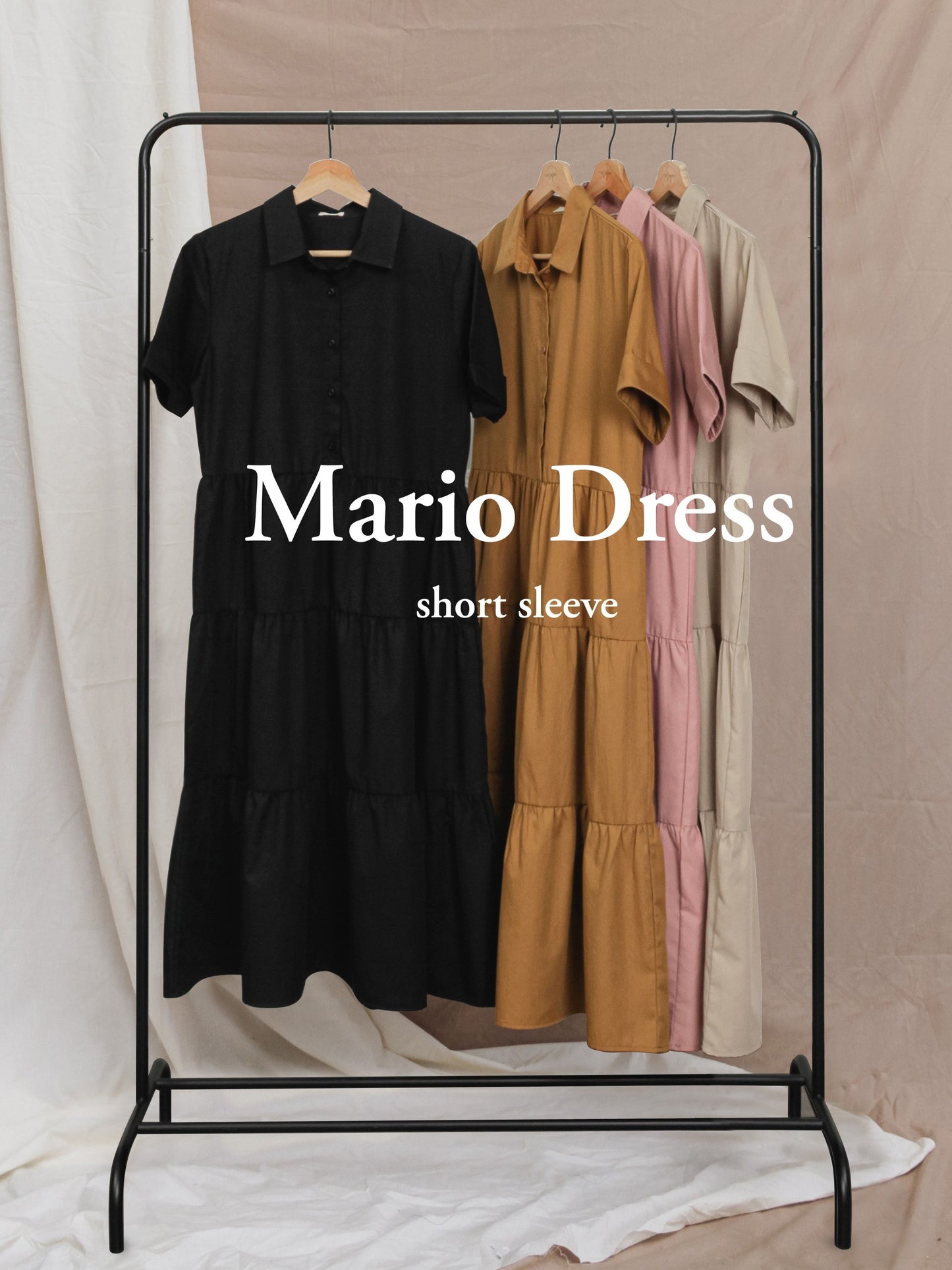 MARIO DRESS SHORT SLEEVE