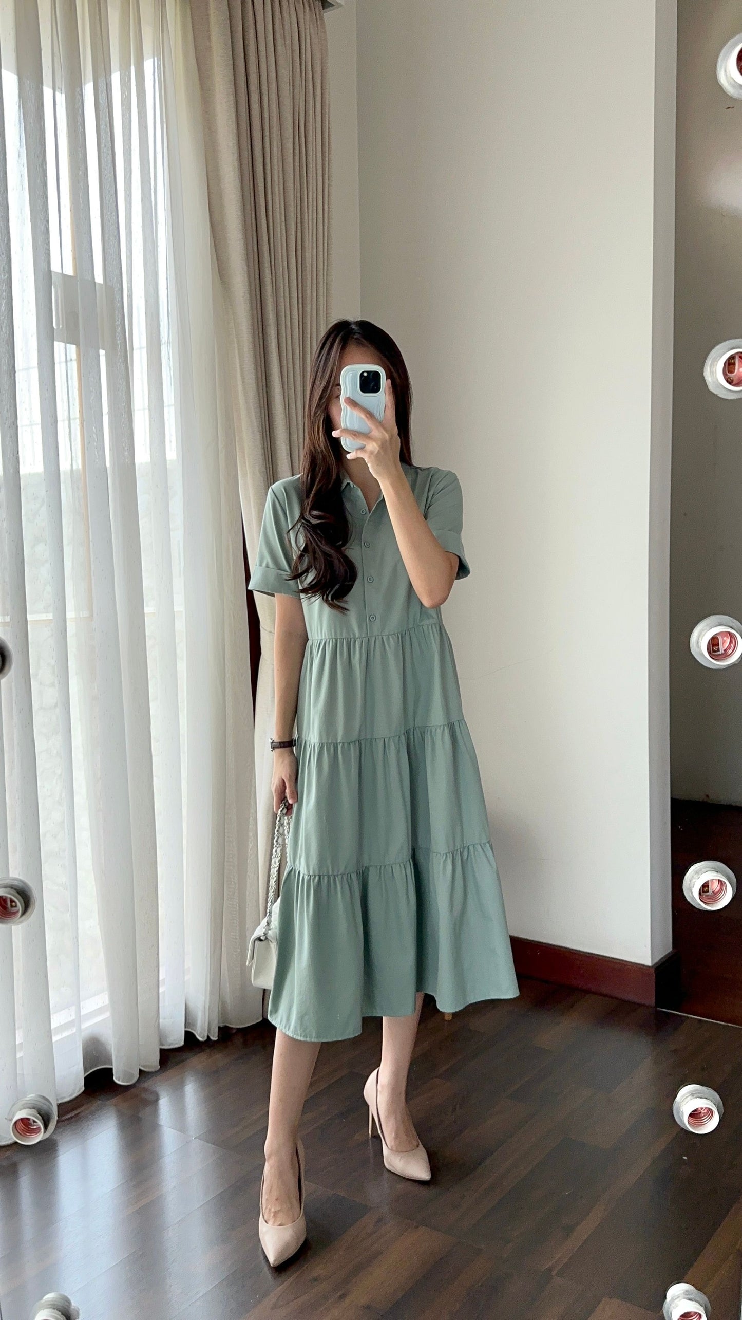 MARIO DRESS SHORT SLEEVE